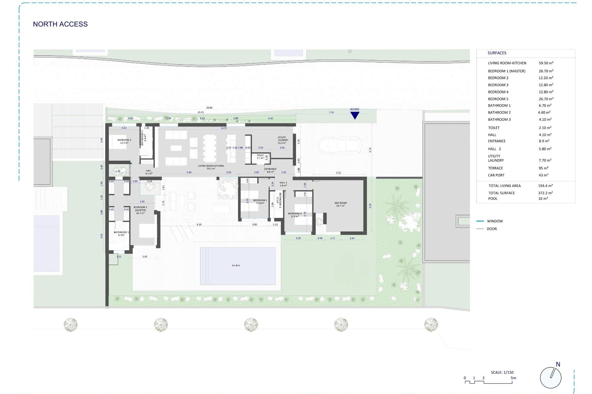 Nyproduktion - Villa -
Banos y Mendigo - Altaona Golf