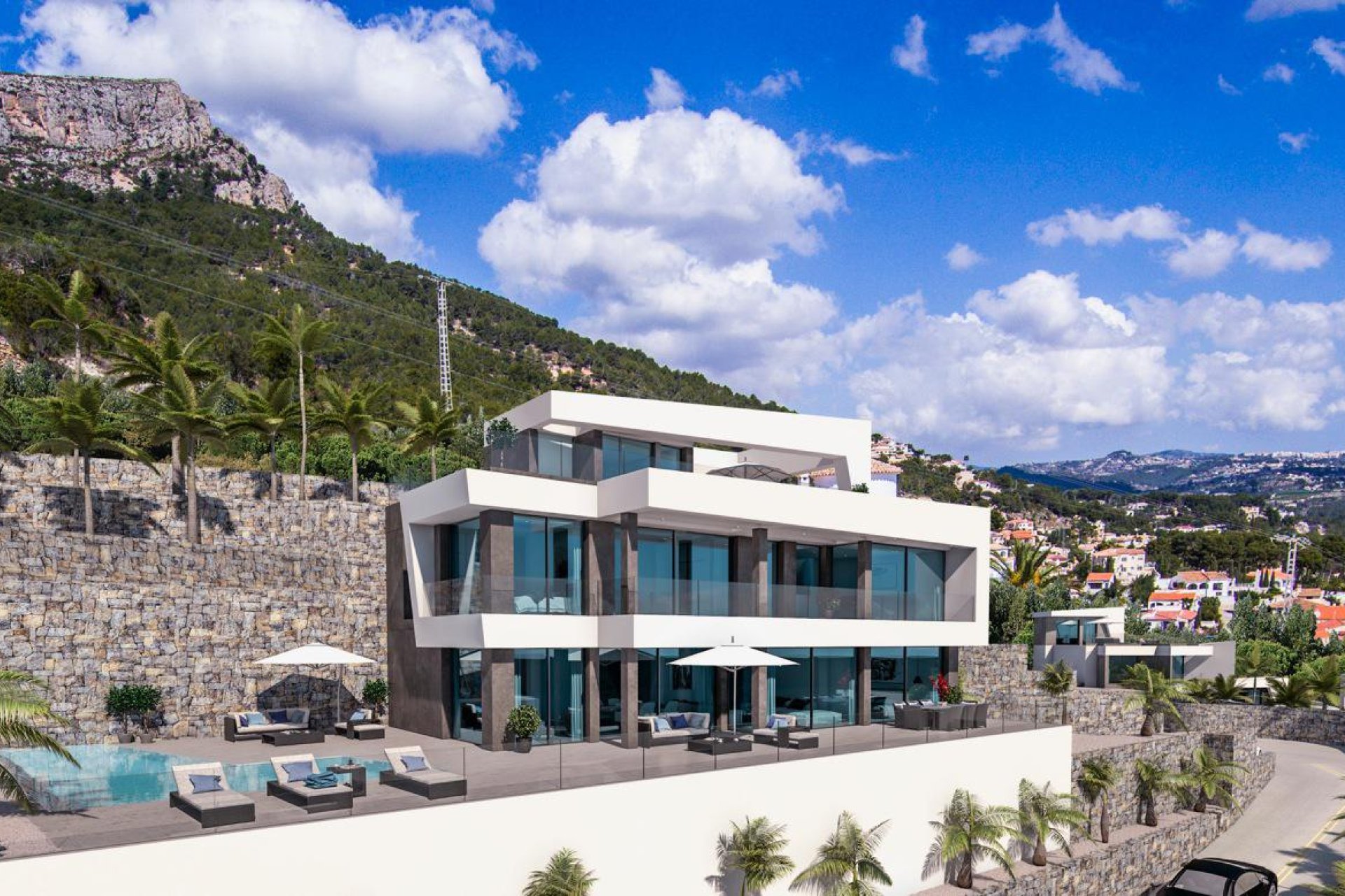 Nyproduktion - Villa -
Calpe - Cucarres