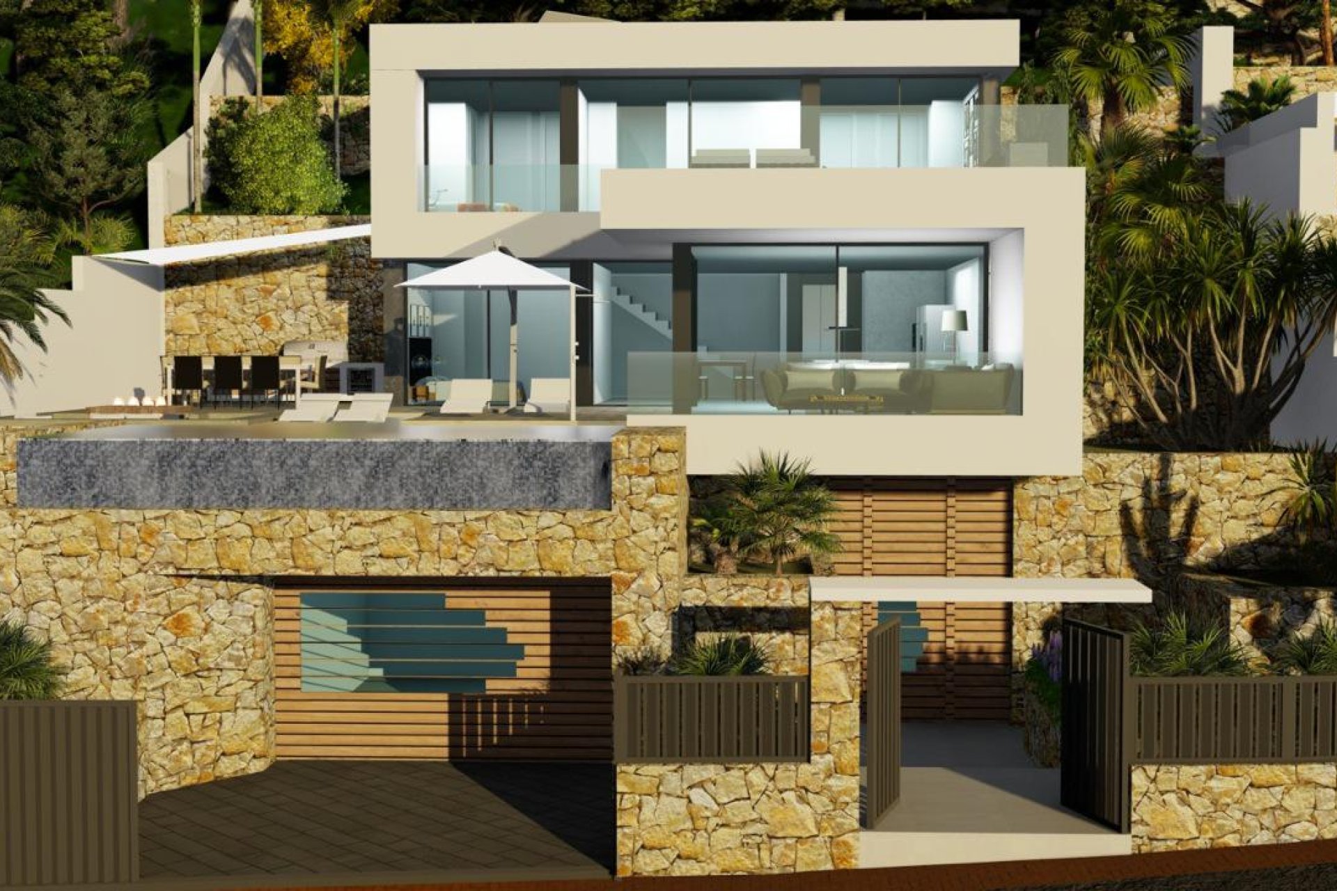 Nyproduktion - Villa -
Calpe - Maryvilla