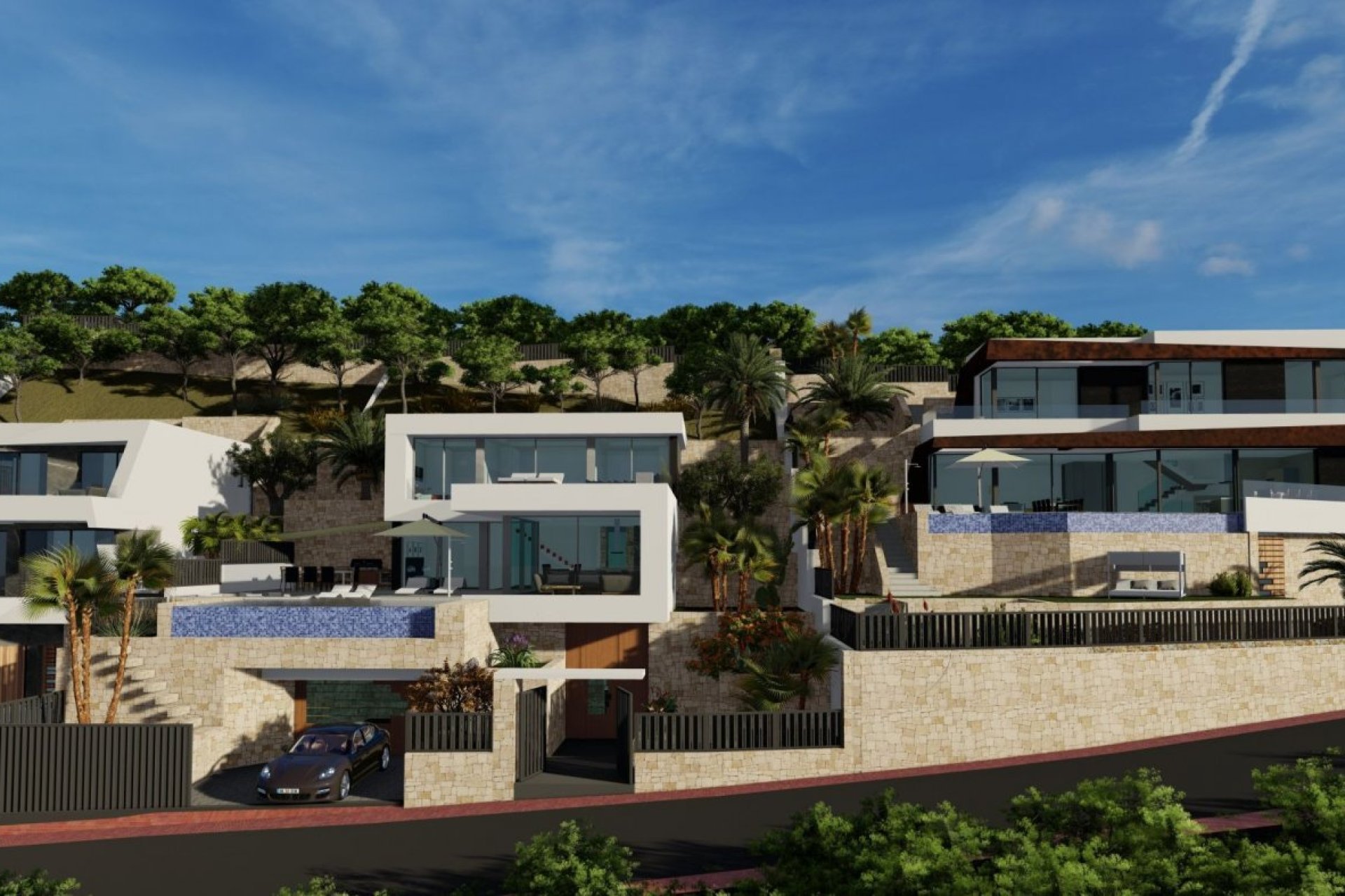 Nyproduktion - Villa -
Calpe - Maryvilla