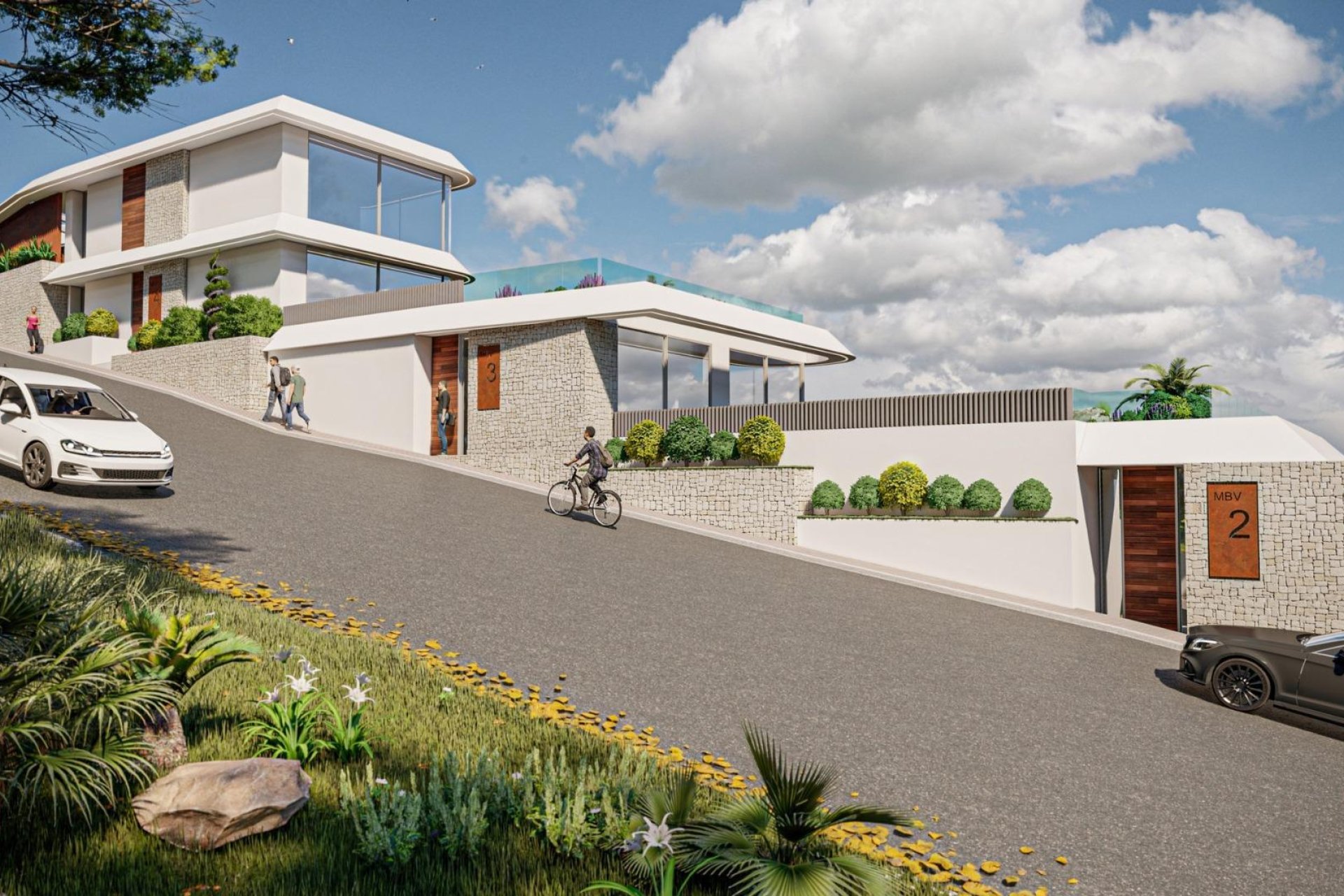 Nyproduktion - Villa -
Calpe - Mascarat