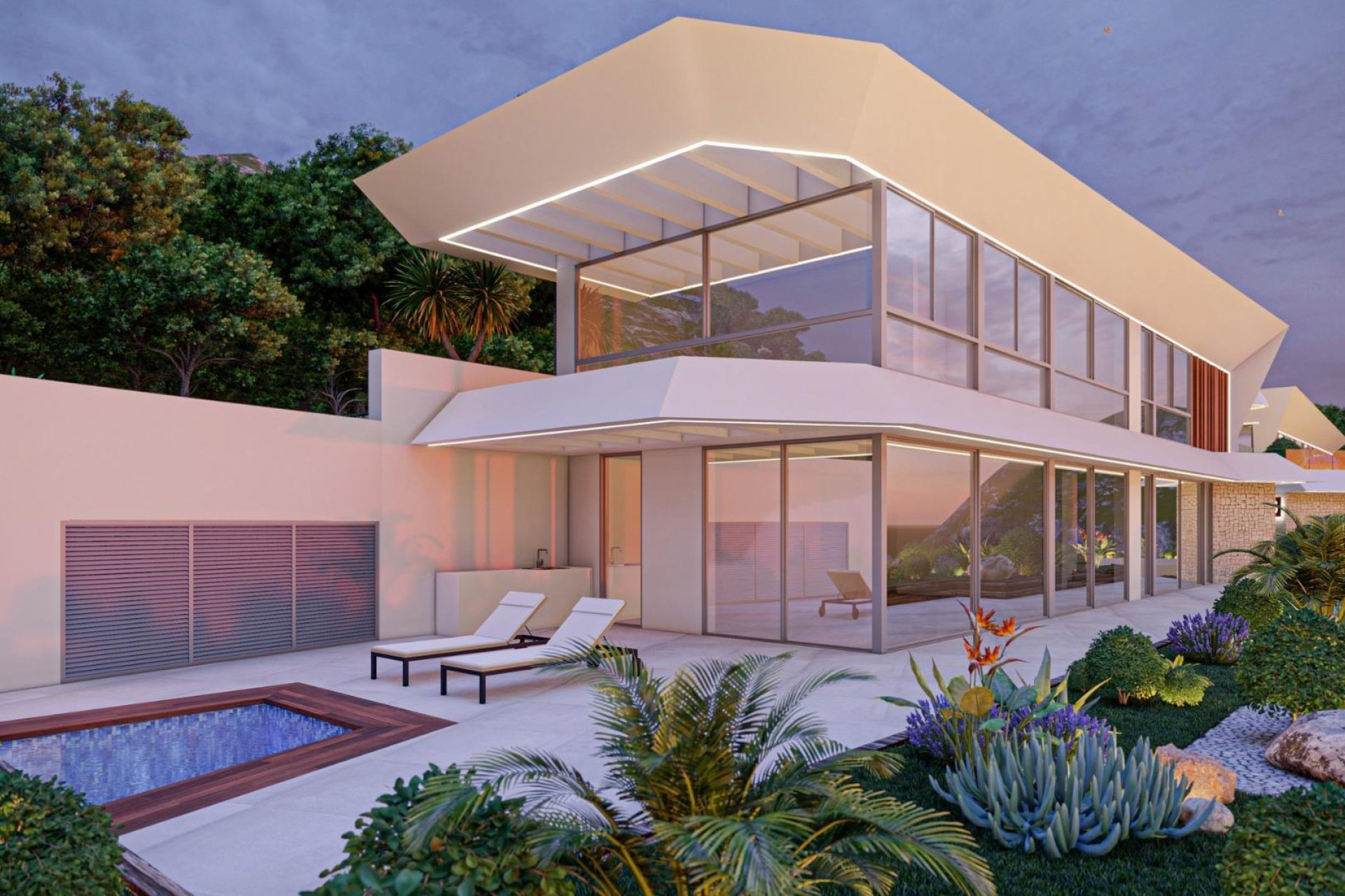 Nyproduktion - Villa -
Calpe - Mascarat