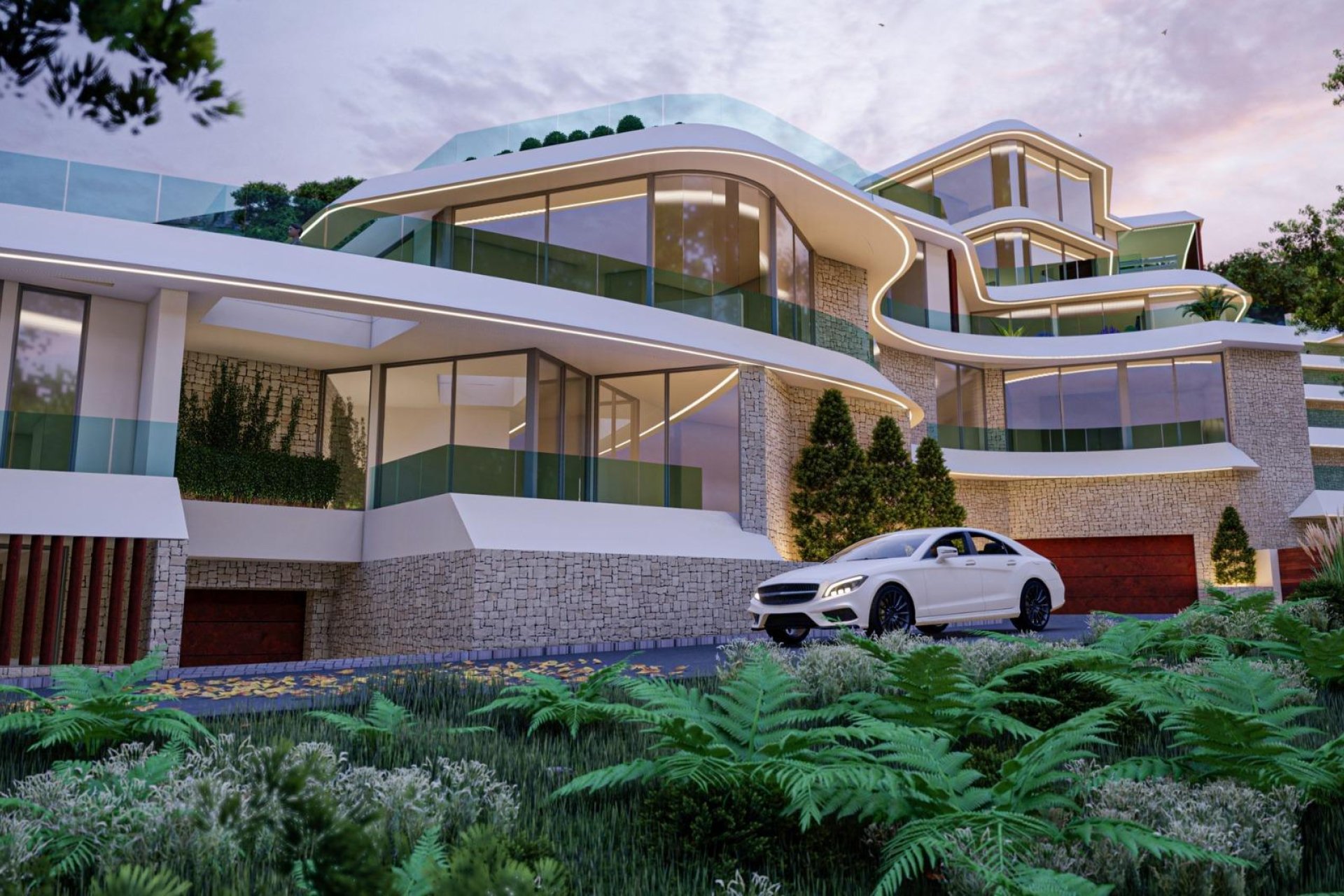 Nyproduktion - Villa -
Calpe - Mascarat