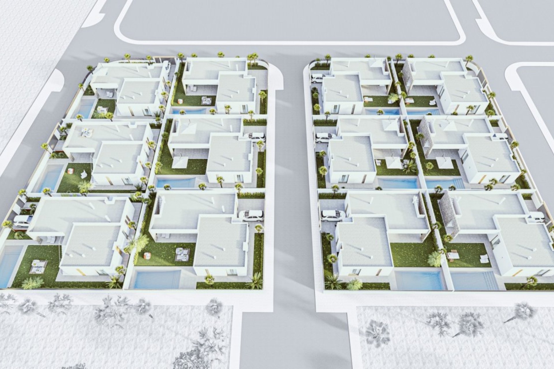 Nyproduktion - Villa -
Cartagena - Mar De Cristal