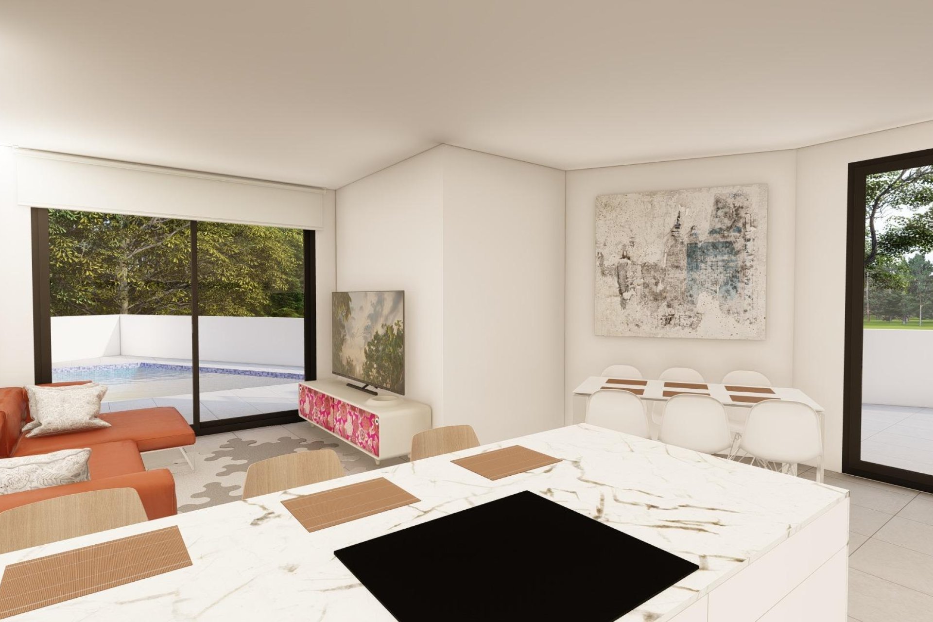 Nyproduktion - Villa -
Daya Nueva - Pueblo