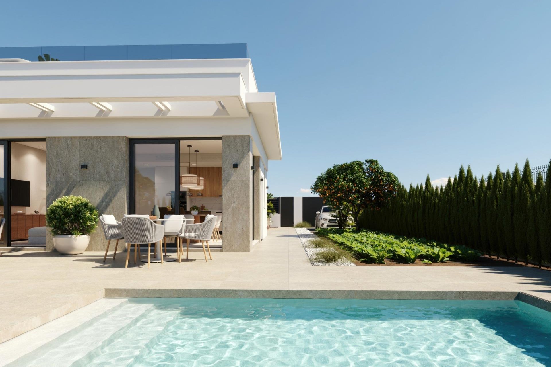 Nyproduktion - Villa -
Fuente Álamo - Hacienda Del Álamo Golf