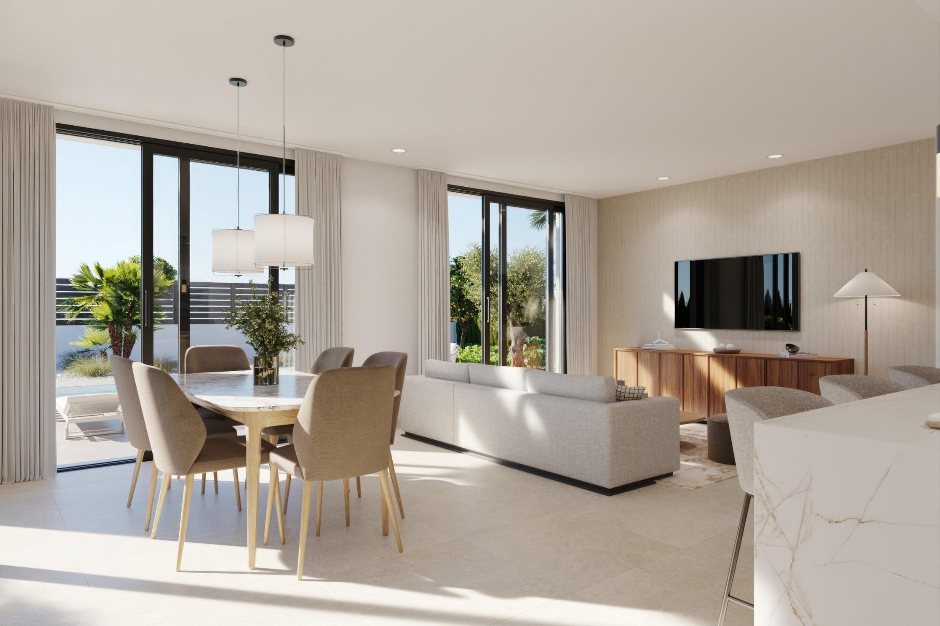 Nyproduktion - Villa -
Fuente Álamo - Hacienda Del Álamo Golf