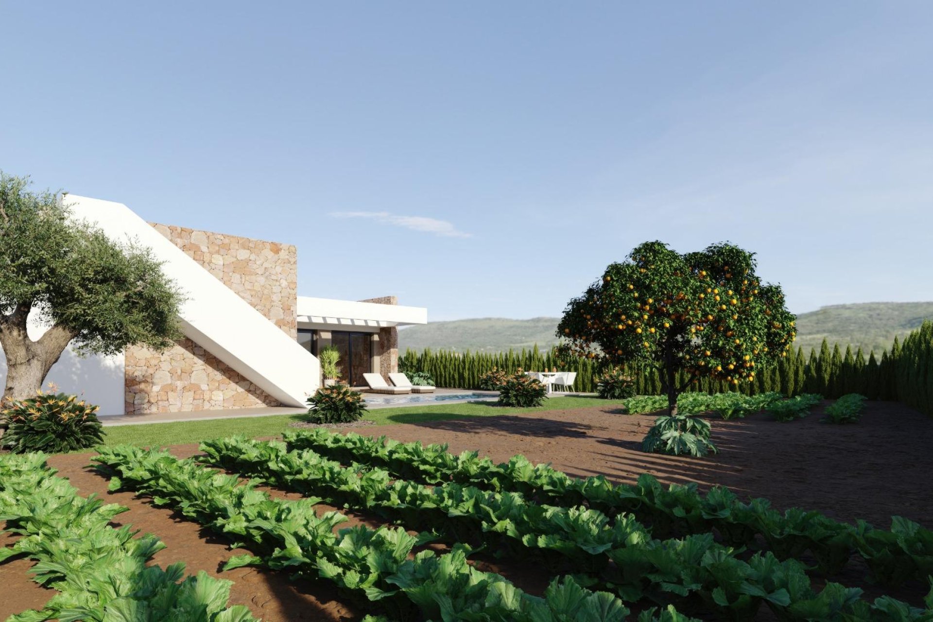 Nyproduktion - Villa -
Fuente Álamo - Hacienda del Alamo