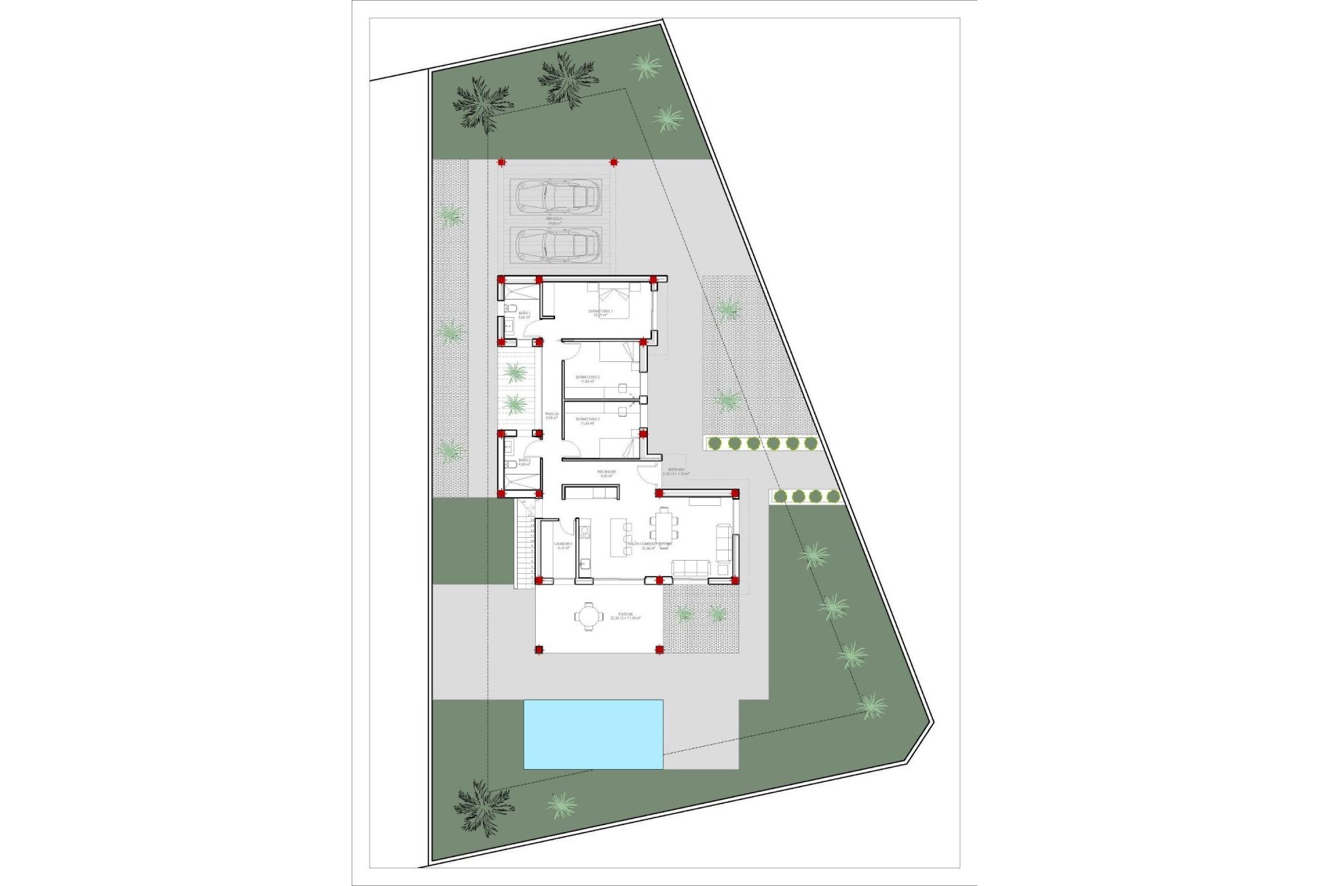 Nyproduktion - Villa -
Jacarilla - Vistabella