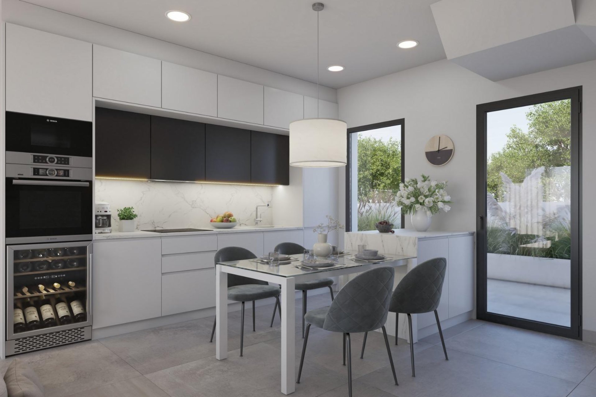 Nyproduktion - Villa -
Los Alcázares - Playa la Atascadera