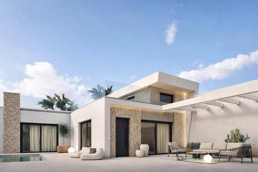 Nyproduktion - Villa -
Los Alcázares - Serena Golf