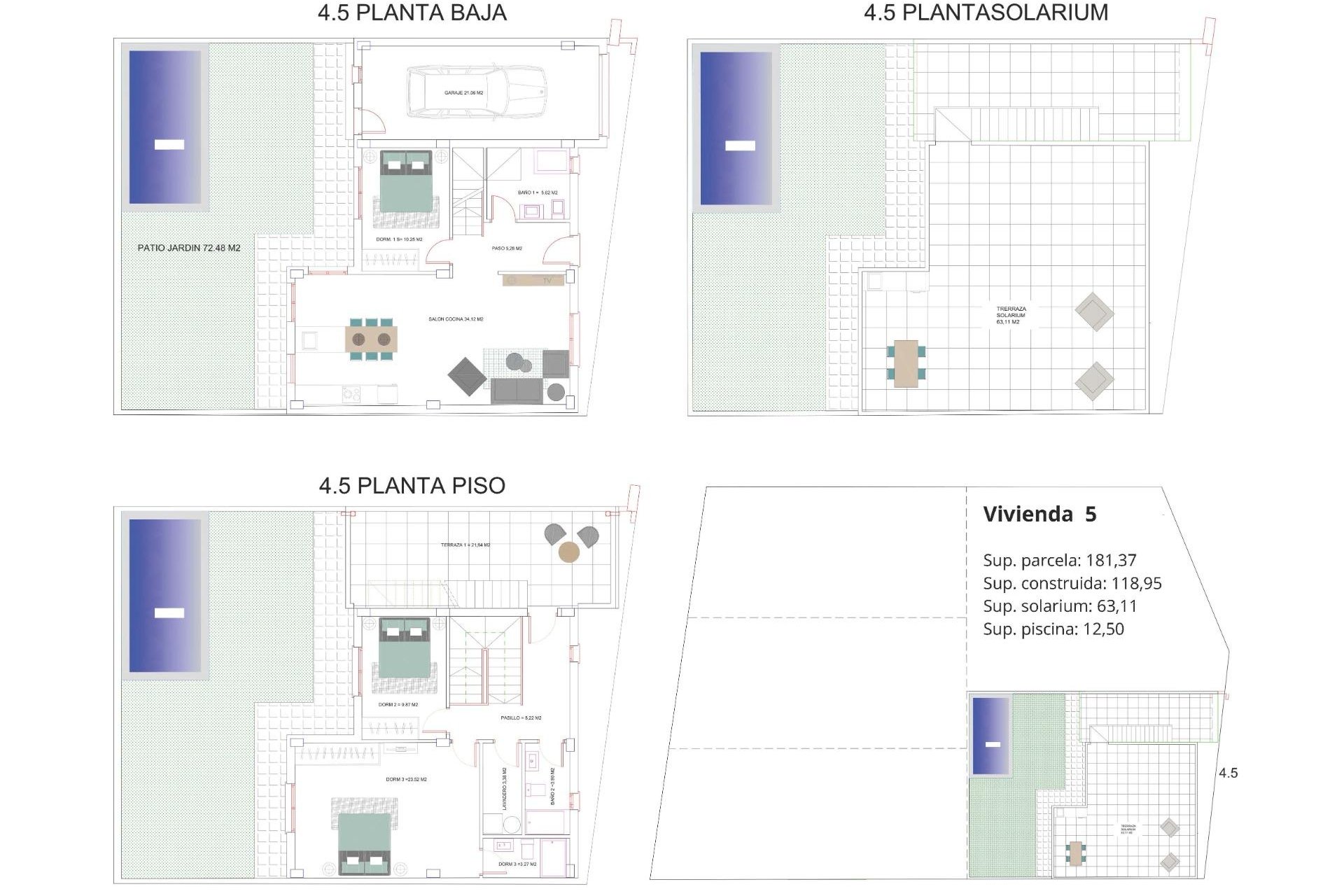 Nyproduktion - Villa -
Los Belones - pueblo