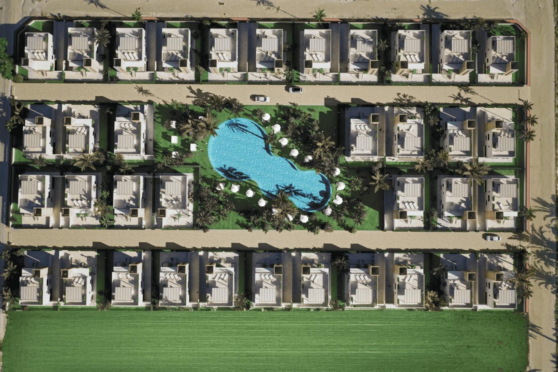 Nyproduktion - Villa -
Mazarron - Camposol Golf