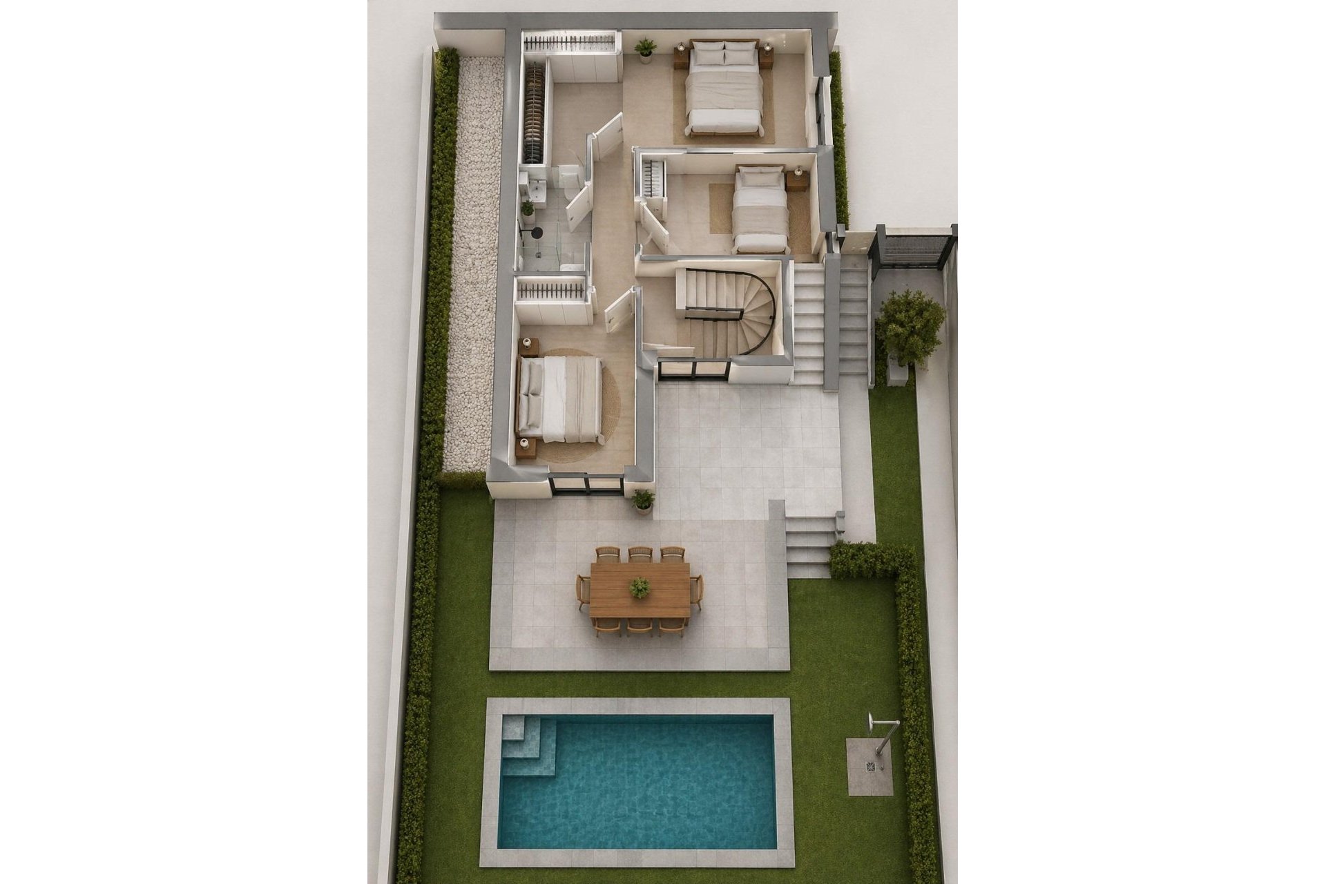 Nyproduktion - Villa -
Mazarron - Country Club