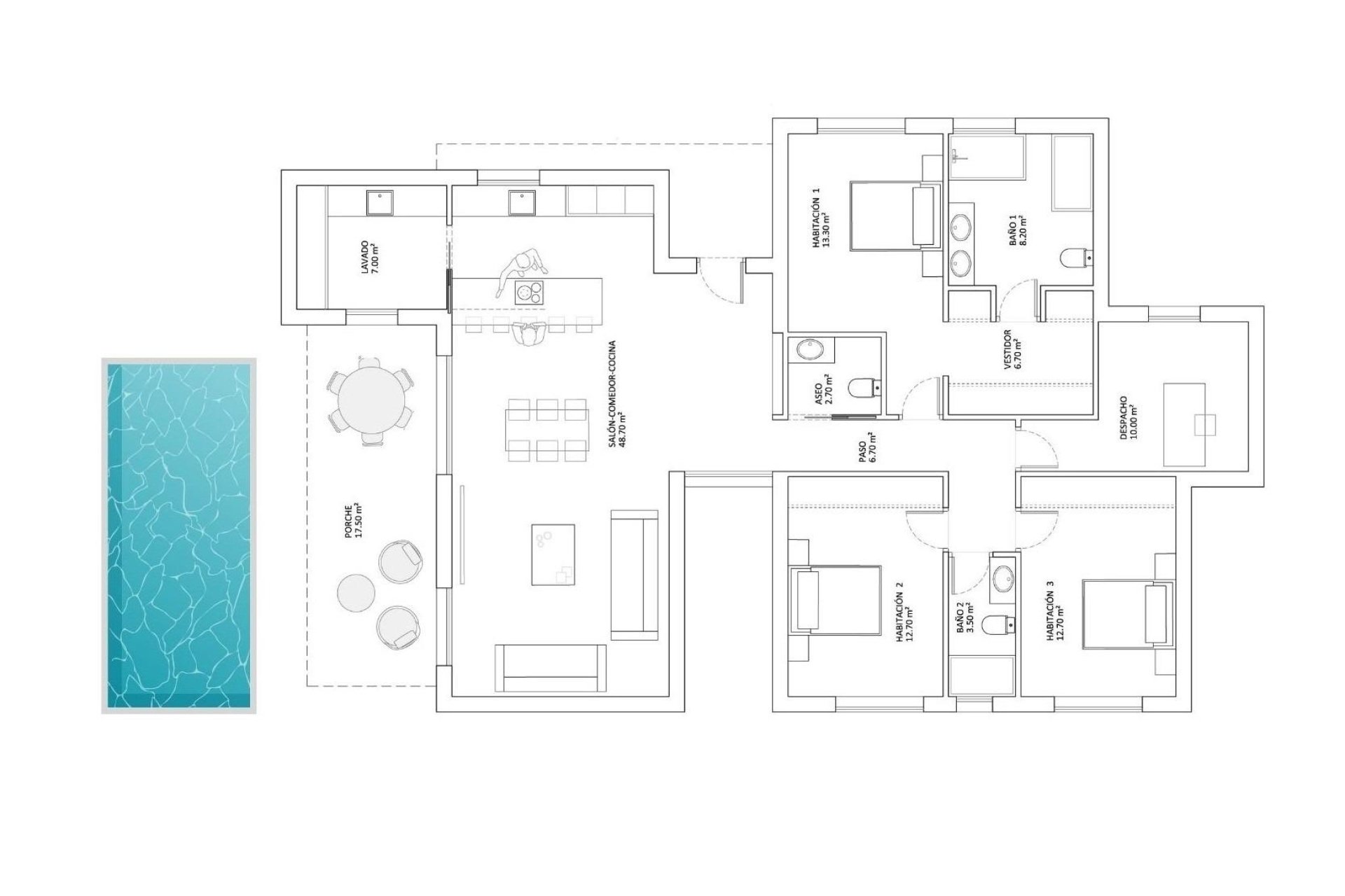 Nyproduktion - Villa -
Monforte del Cid - La Capitana