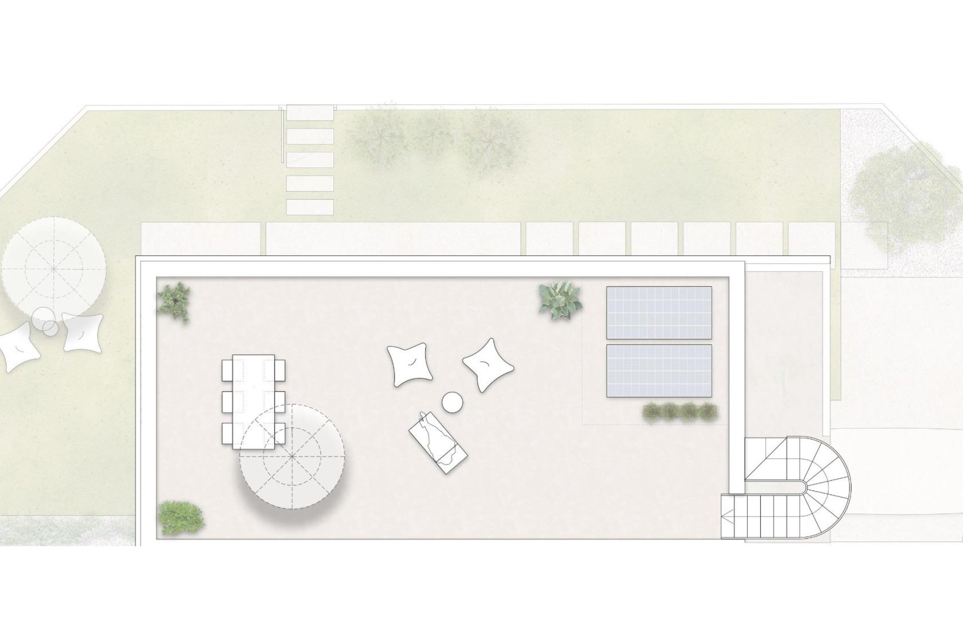 Nyproduktion - Villa -
Pilar de la Horadada - pueblo