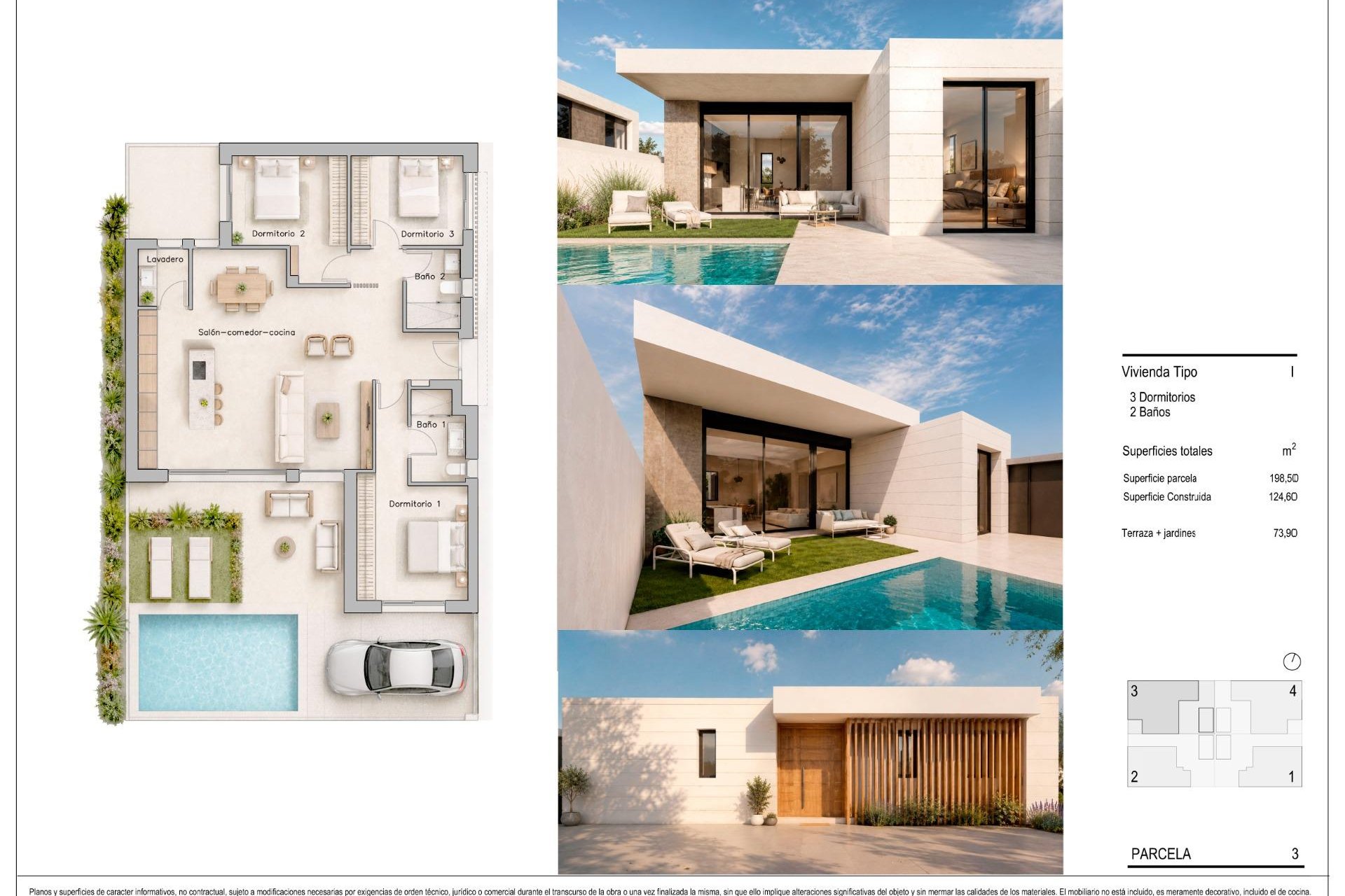 Nyproduktion - Villa -
Pilar de la Horadada - pueblo