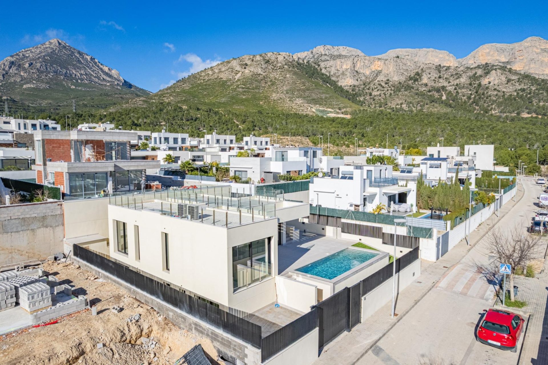 Nyproduktion - Villa -
Polop - La Alberca