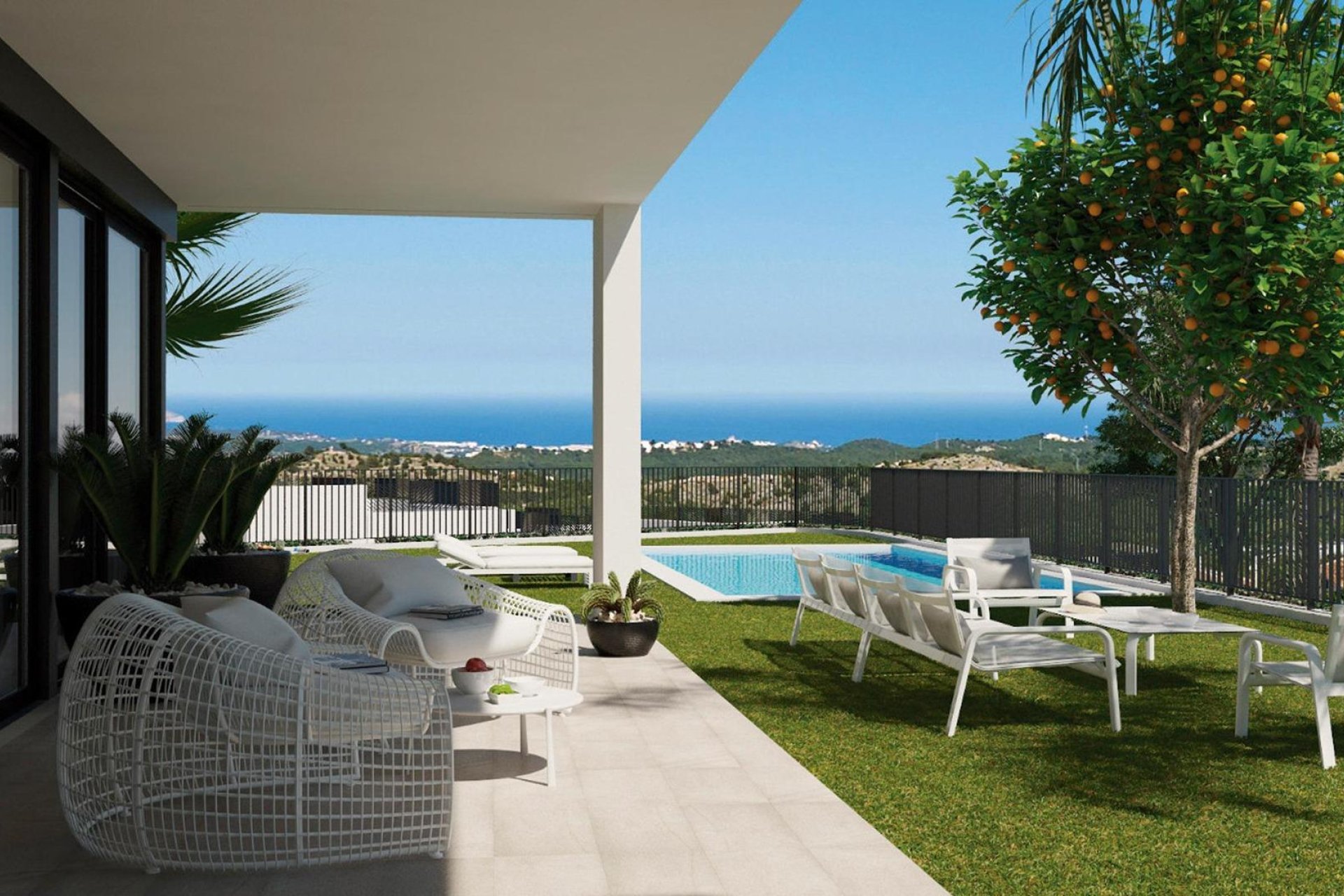 Nyproduktion - Villa -
Polop - Urbanizaciones