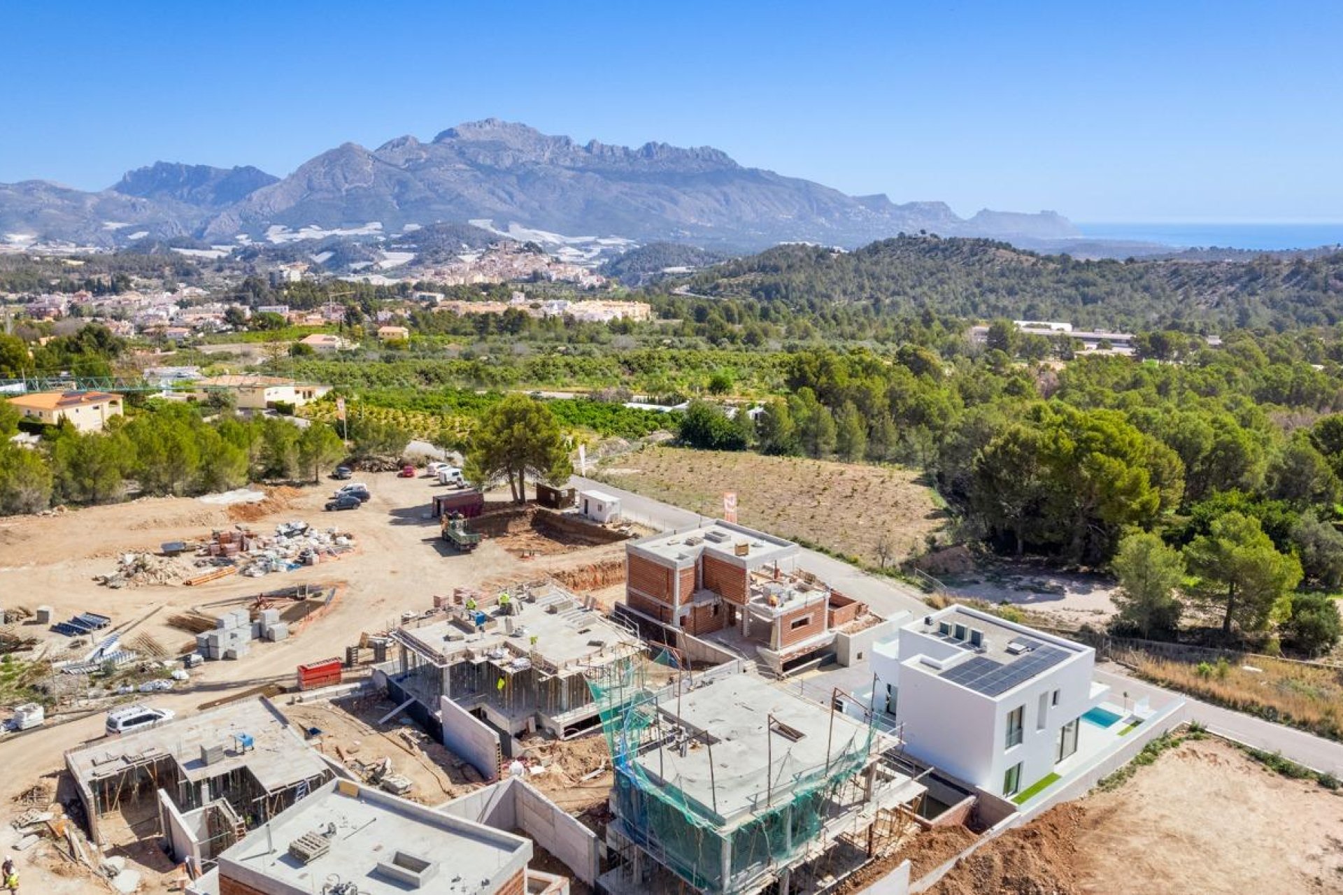 Nyproduktion - Villa -
Polop - Urbanizaciones