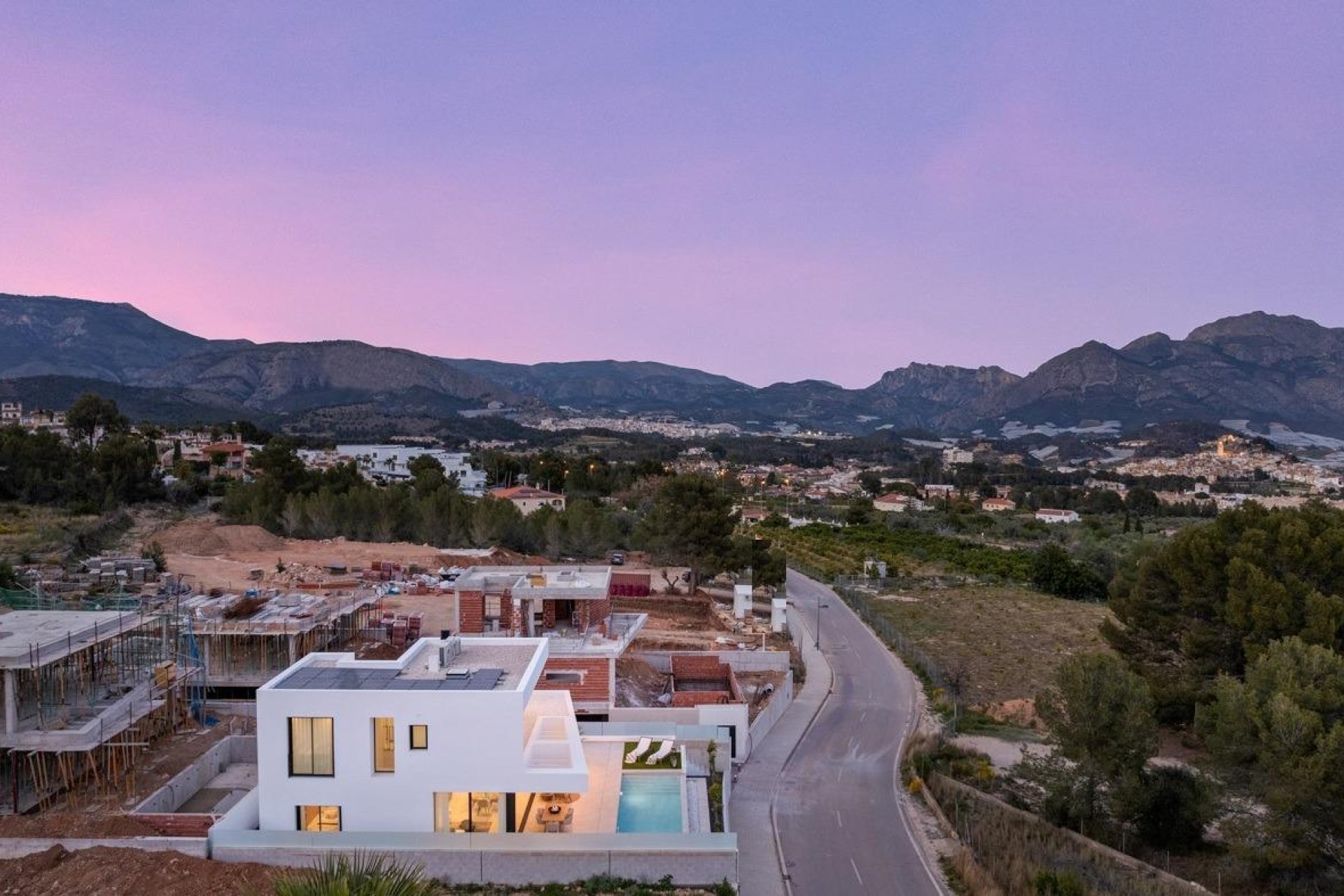 Nyproduktion - Villa -
Polop - Urbanizaciones