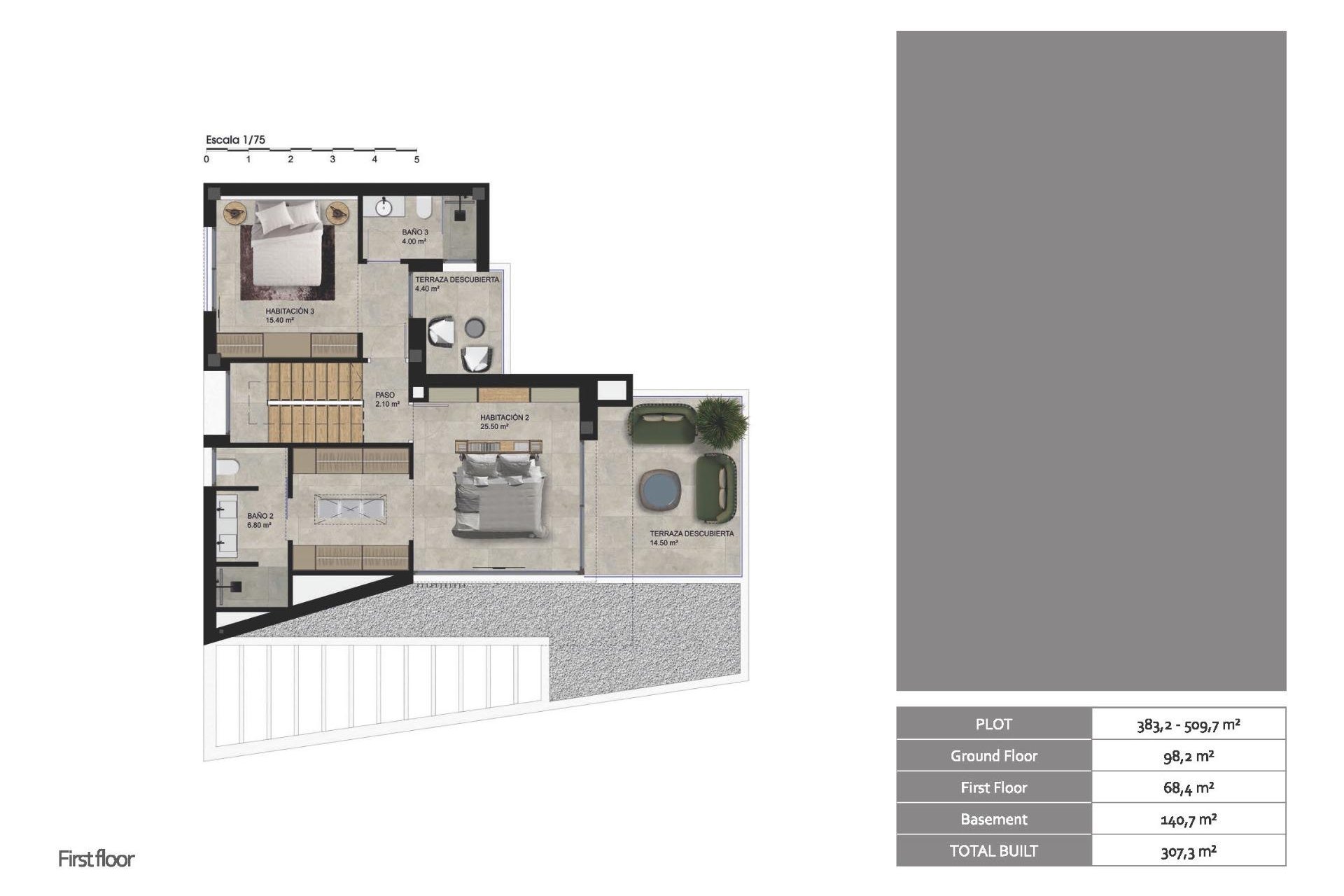 Nyproduktion - Villa -
Polop - Urbanizaciones