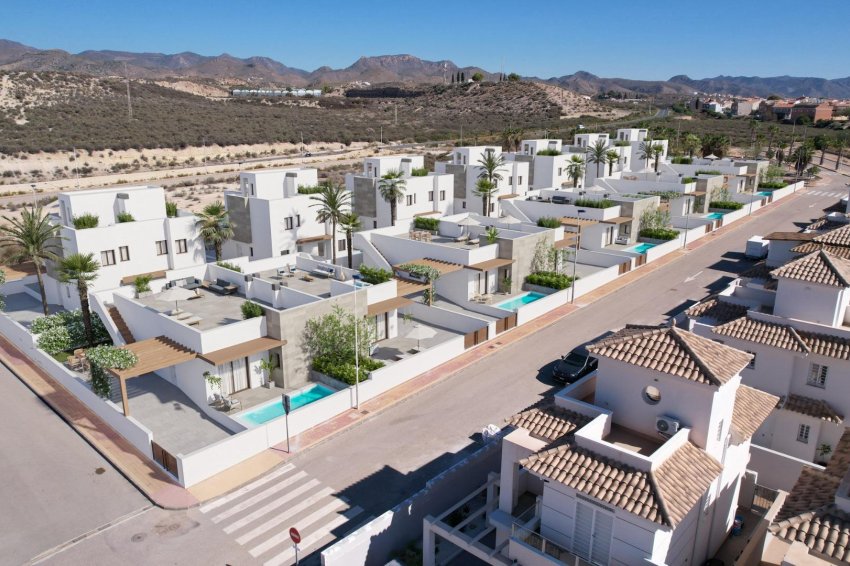 Nyproduktion - Villa -
Puerto de Mazarron - Caleñares