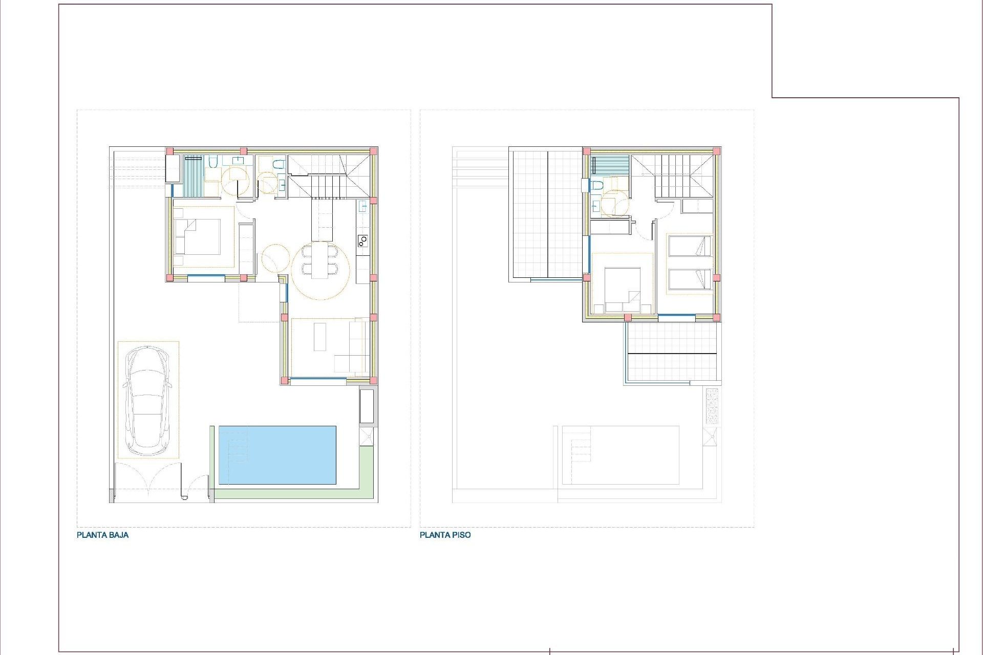 Nyproduktion - Villa -
San Fulgencio - Polideportivo