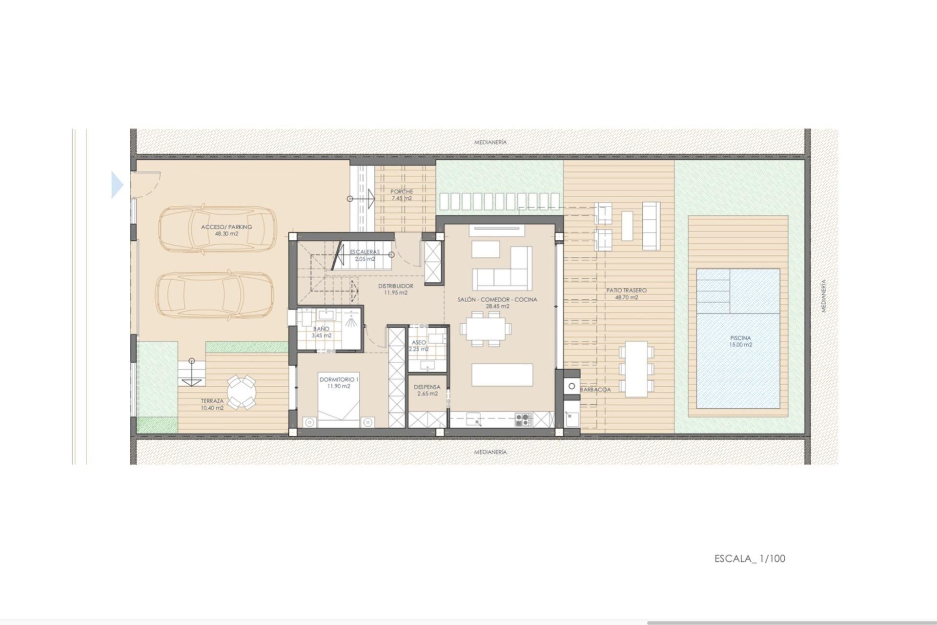 Nyproduktion - Villa -
San Juan de los Terreros - Las Mimosas