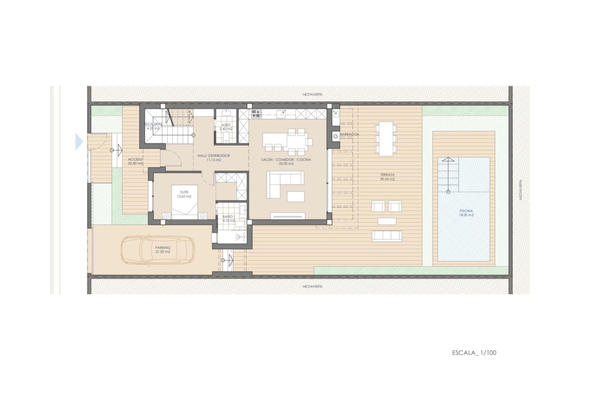 Nyproduktion - Villa -
San Juan de los Terreros - Las Mimosas