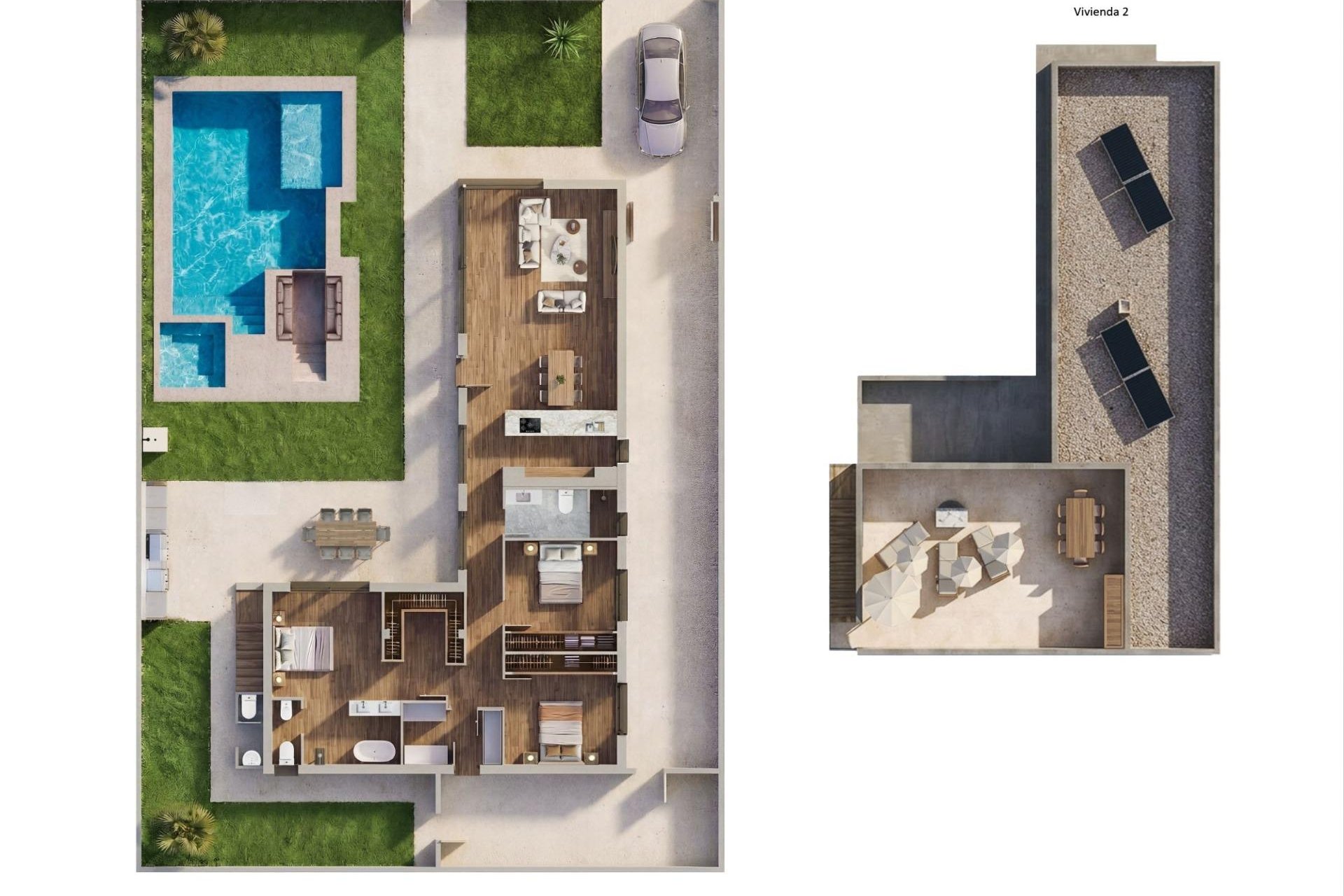 Nyproduktion - Villa -
Sucina - pueblo