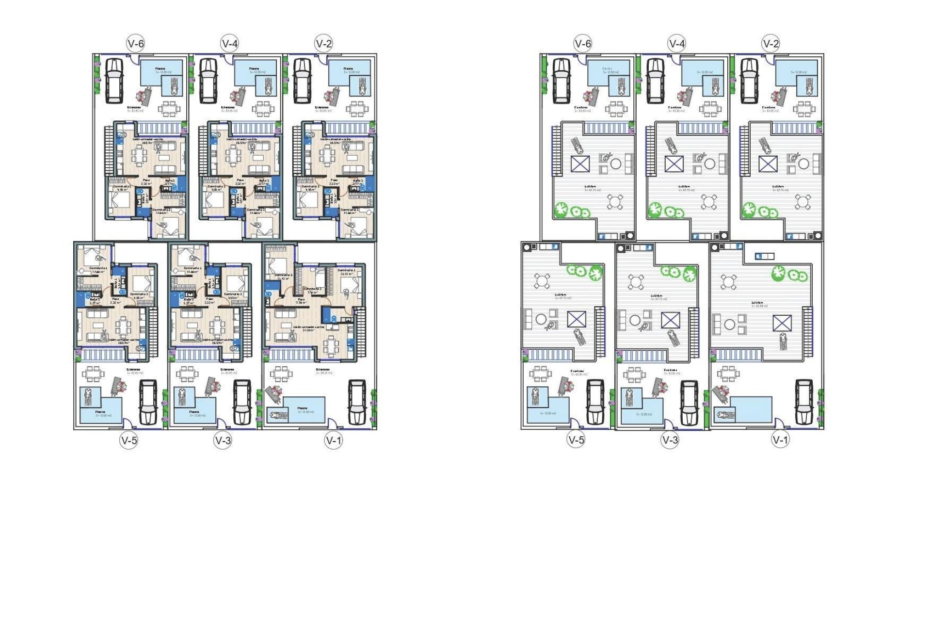 Nyproduktion - Villa -
Torre Pacheco - pueblo