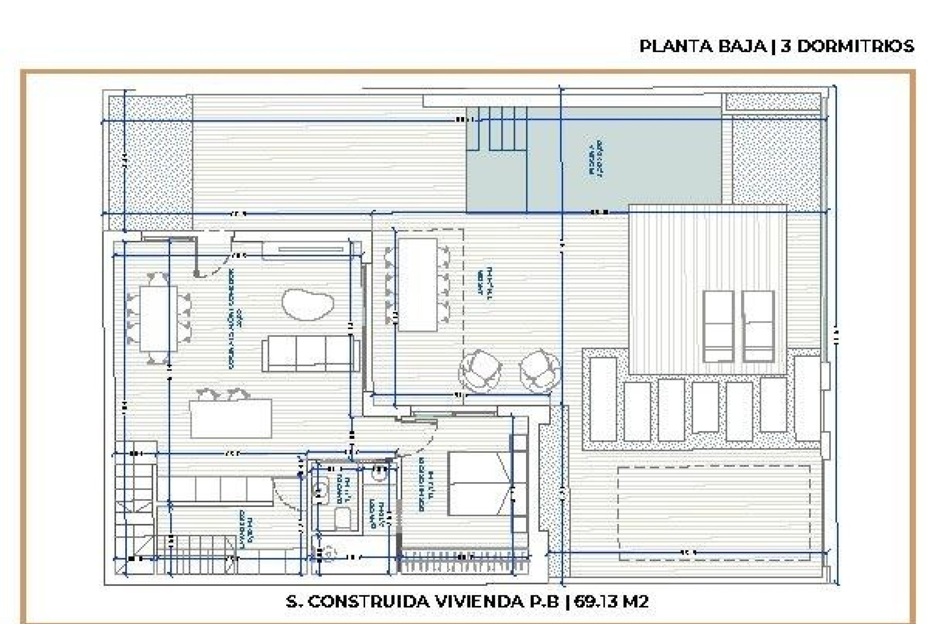 Nyproduktion - Villa -
Torre Pacheco - Roldán