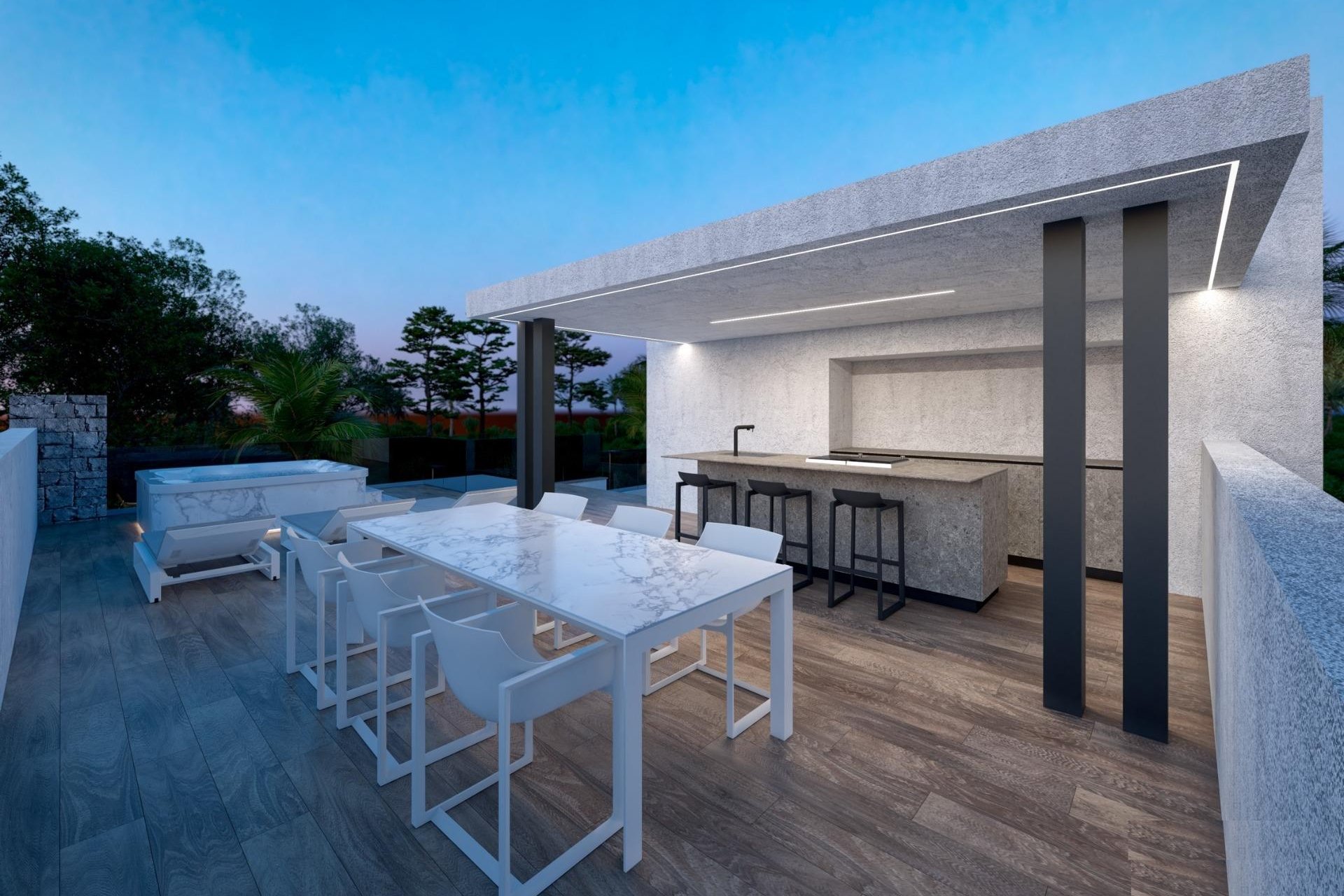 Nyproduktion - Villa -
Torre - Pacheco - Santa Rosalía