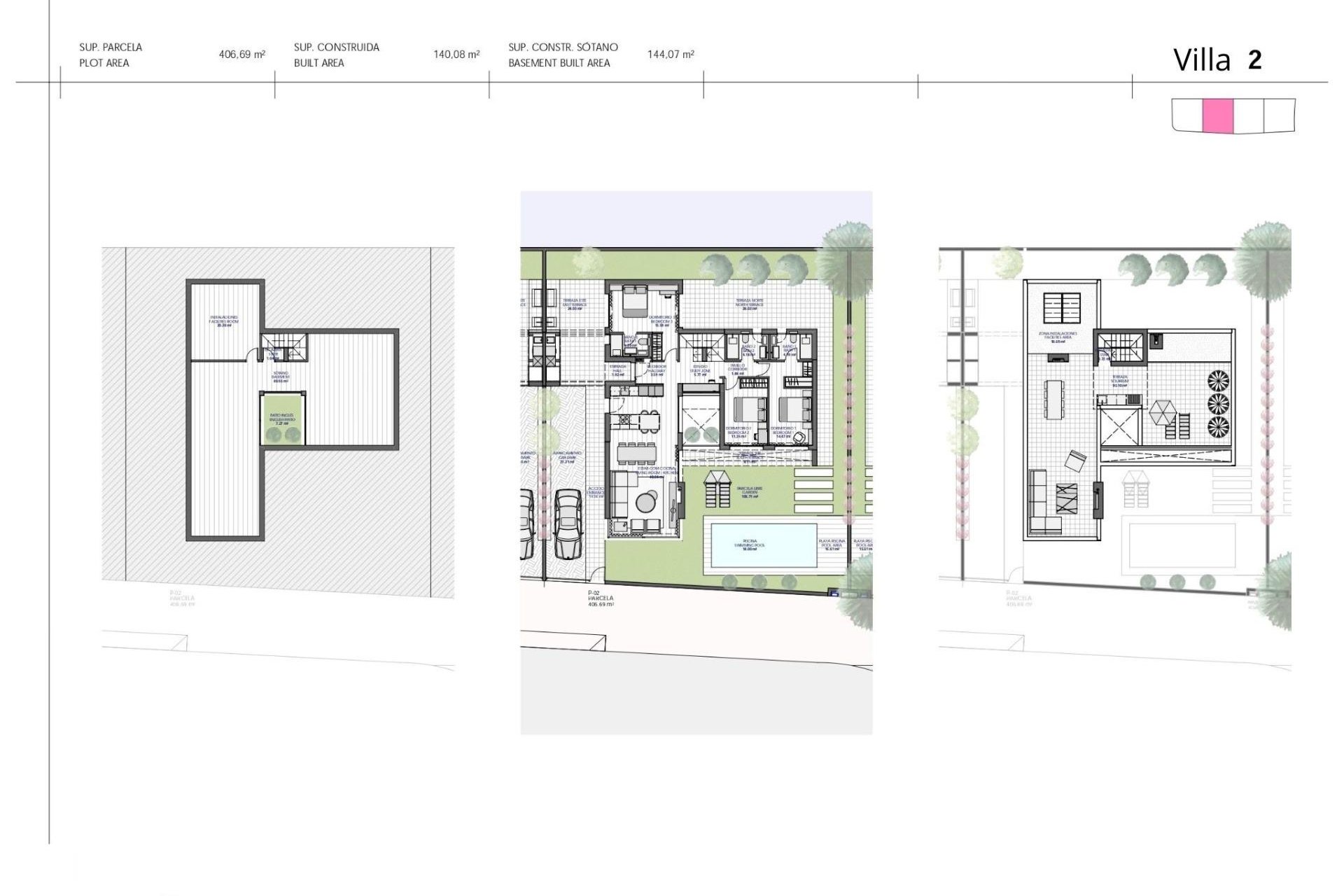 Nyproduktion - Villa -
Torre Pacheco - Santa Rosalía