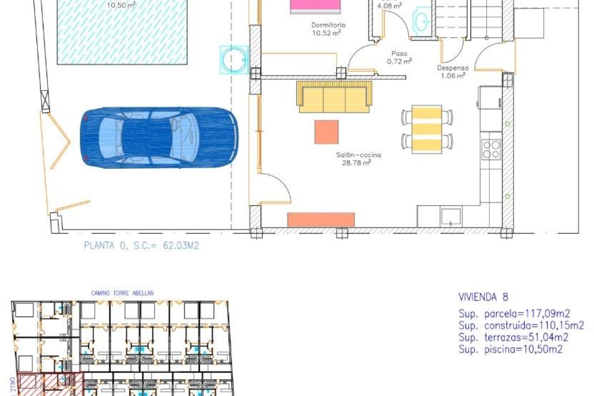 Obra nueva - Adosado -
Avileses