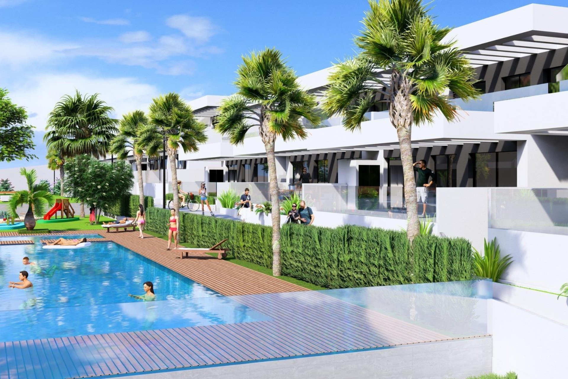 Obra nueva - Apartment -
Algorfa - La Finca Golf