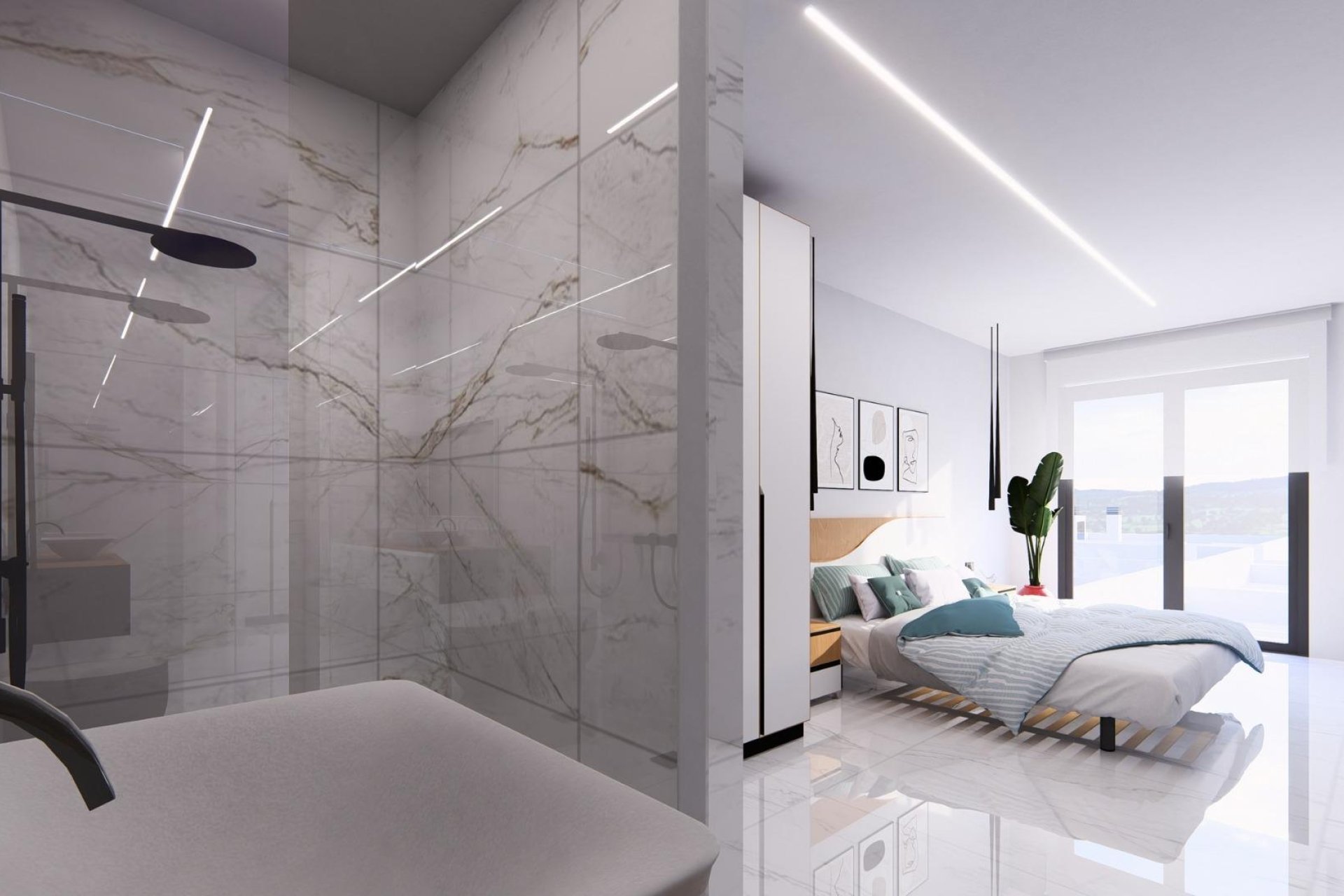 Obra nueva - Apartment -
Algorfa - La Finca Golf