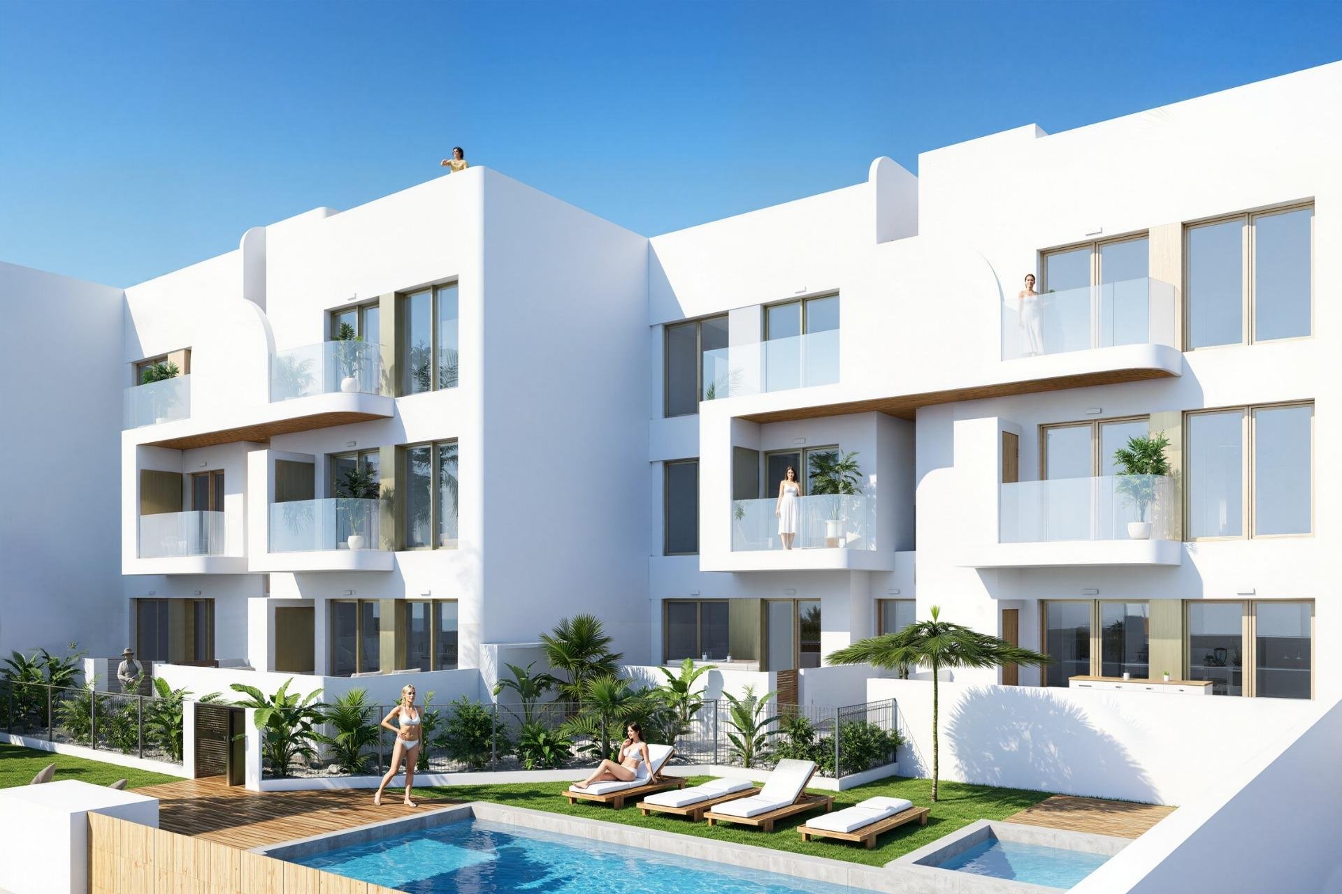 Obra nueva - Apartment -
Los Alcázares - Serena Golf
