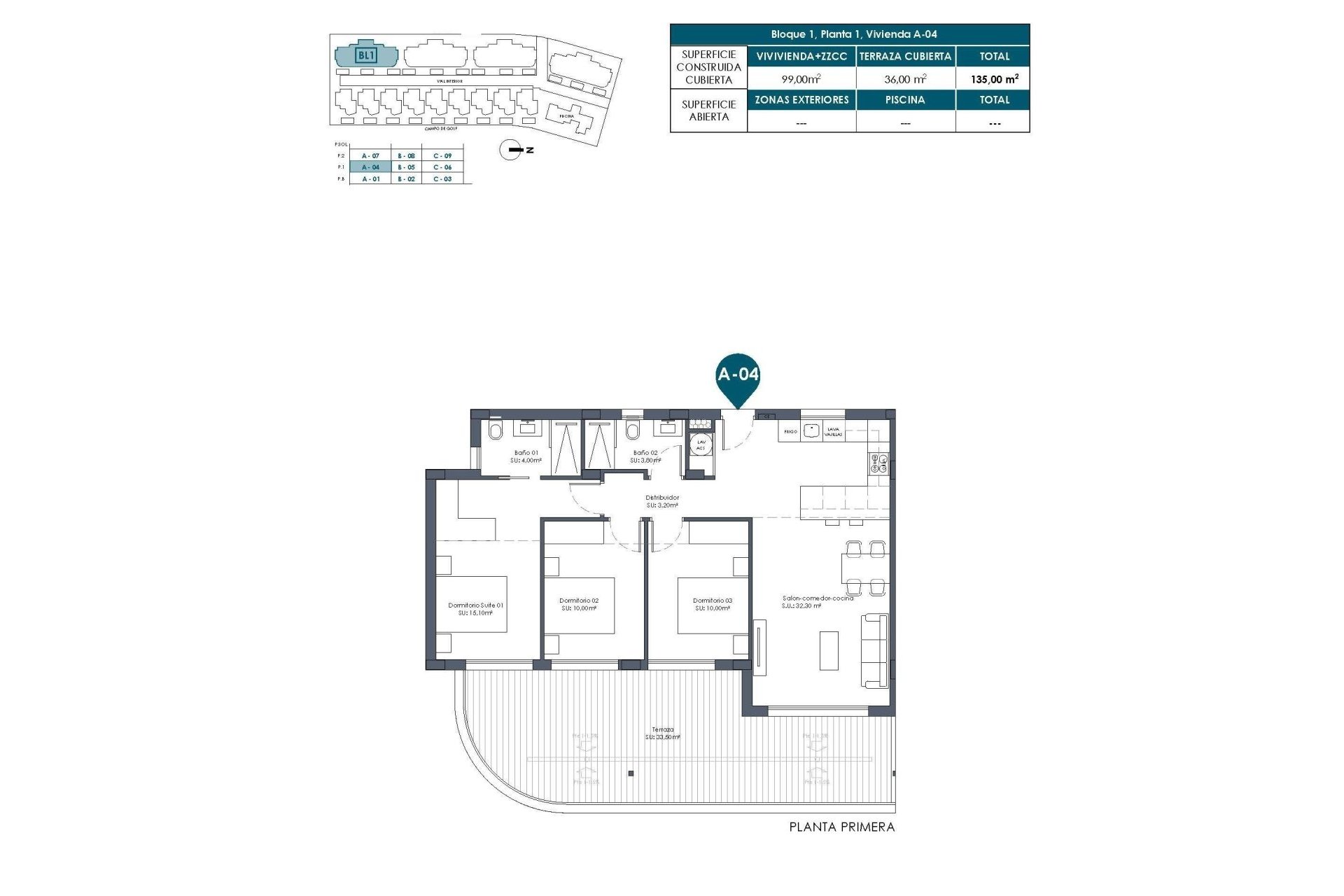 Obra nueva - Apartment -
Los Alcázares - Serena Golf