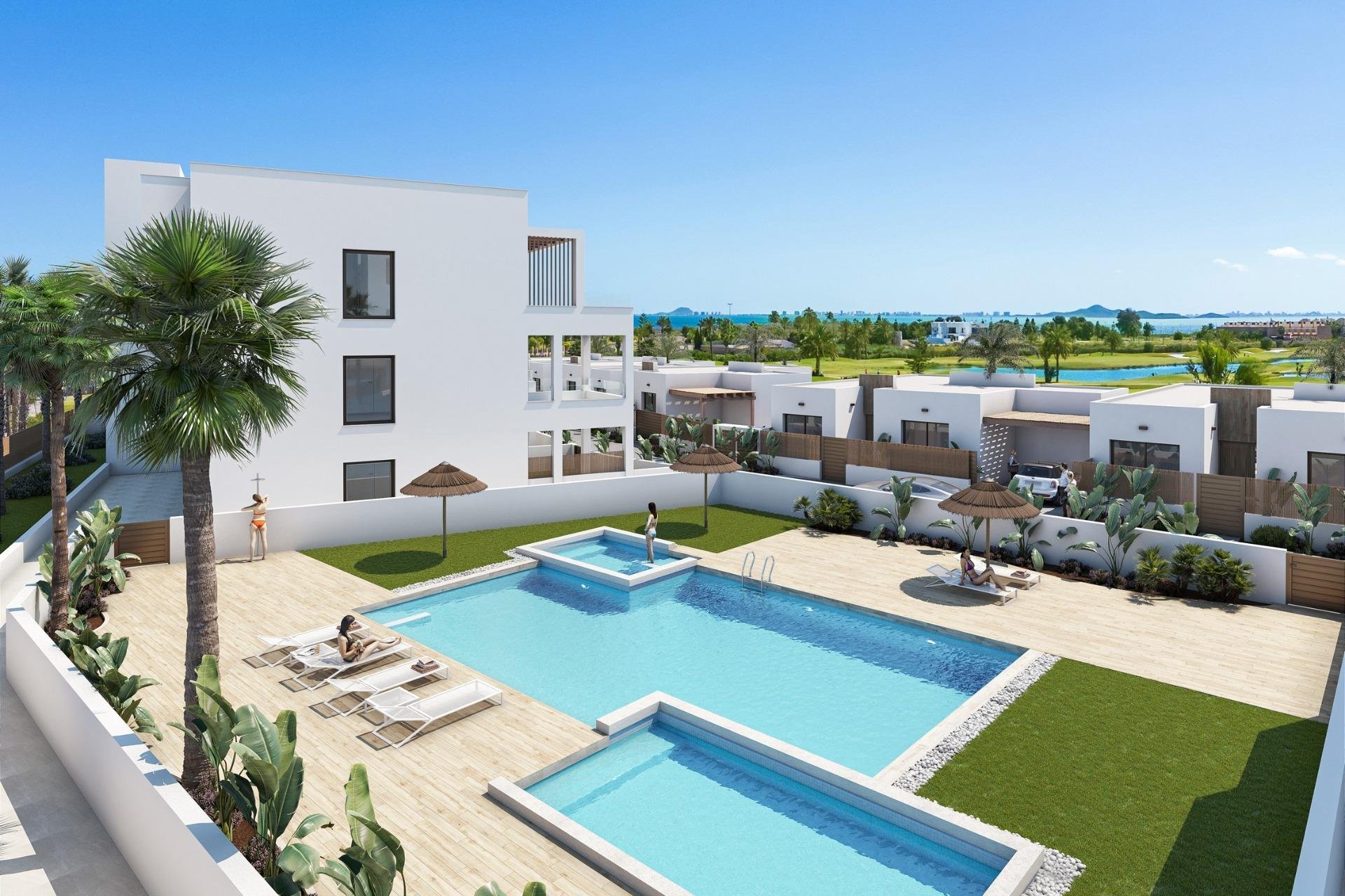 Obra nueva - Apartment -
Los Alcázares - Serena Golf