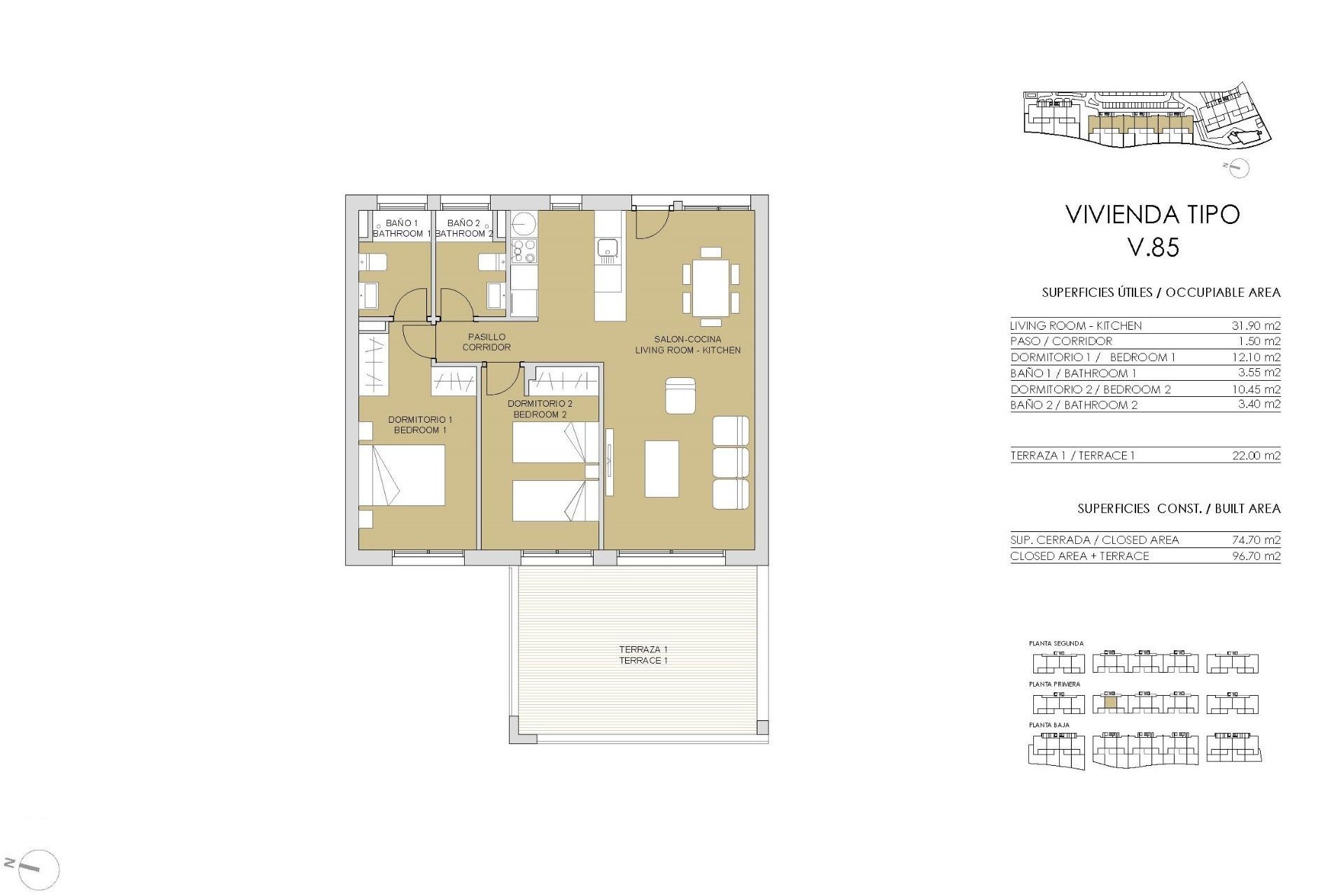 Obra nueva - Apartment -
Pilar de la Horadada - Lo Romero Golf