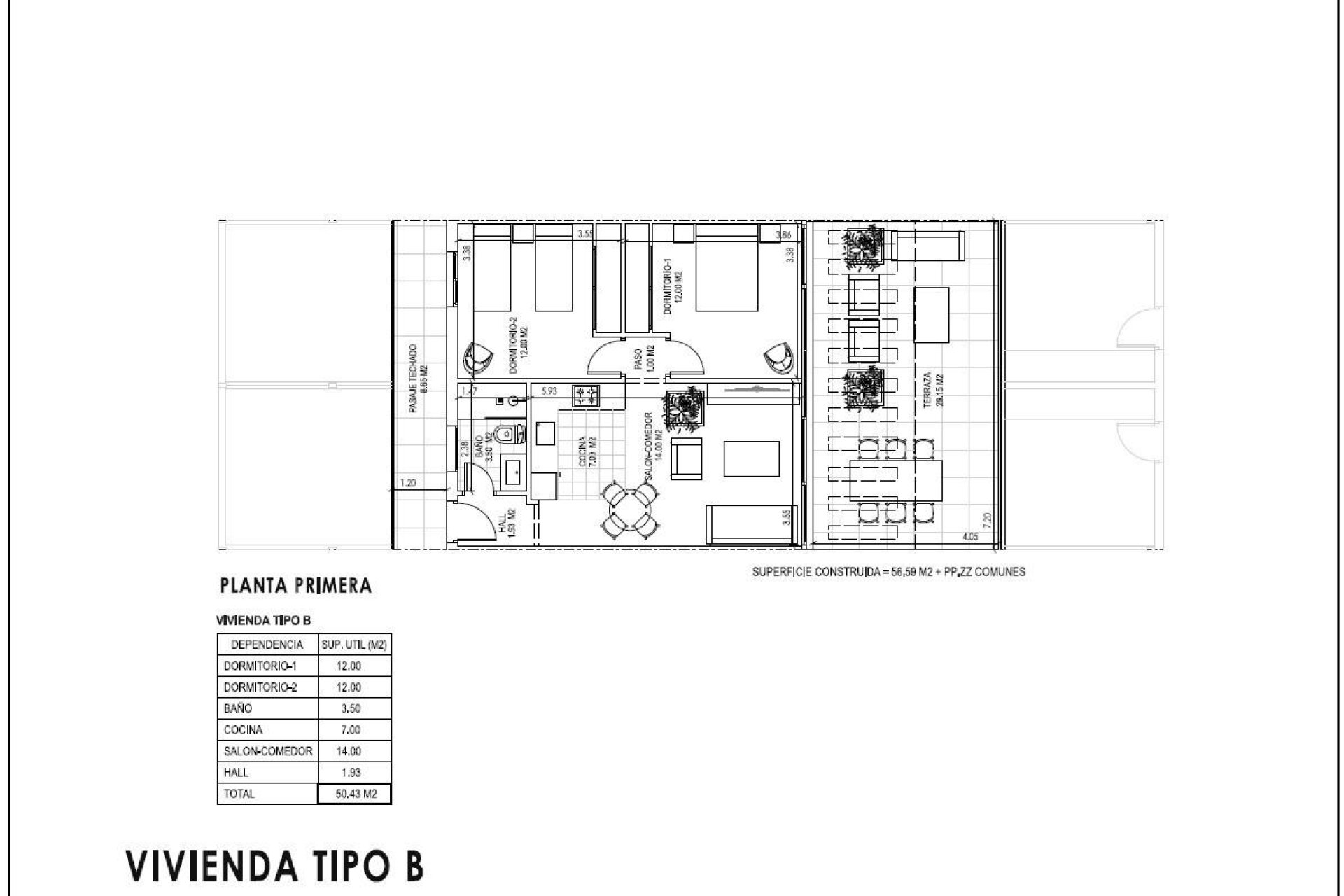 Obra nueva - Apartment -
Vera - Vera Playa