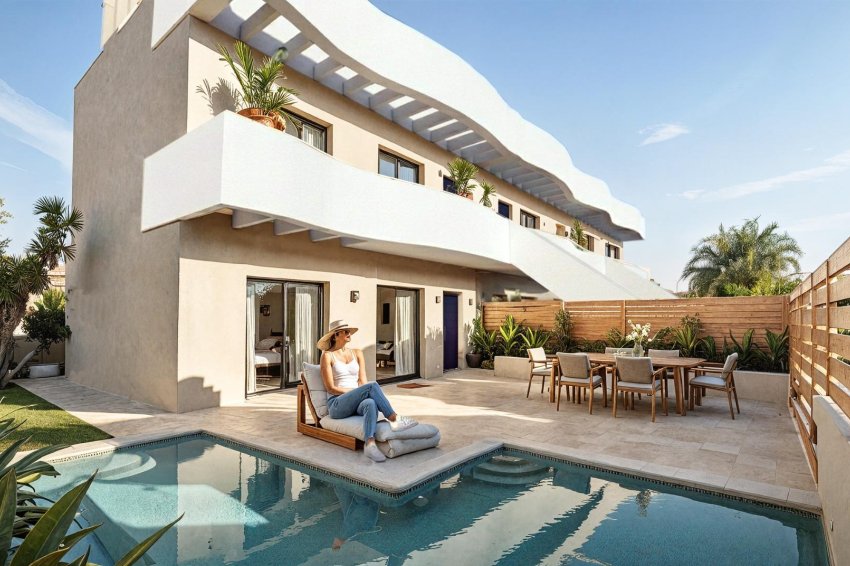 Obra nueva - Bungalow -
Pilar de la Horadada - parques de Andromeda