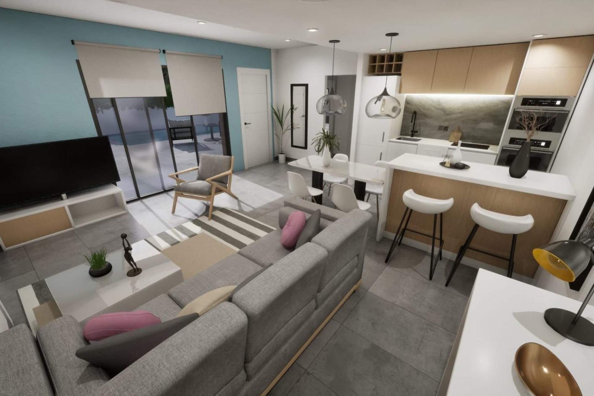 Obra nueva - Quad House -
Torre - Pacheco - pueblo