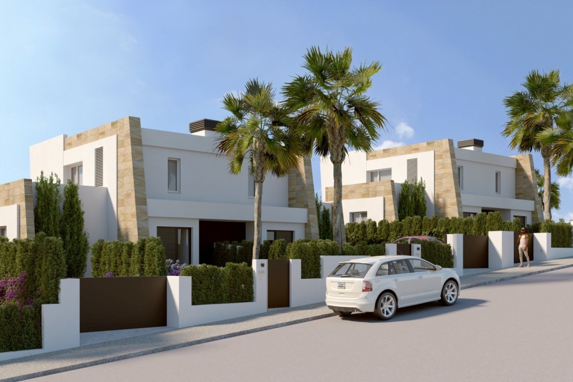 Obra nueva - Semi detached -
Algorfa - La Finca Golf