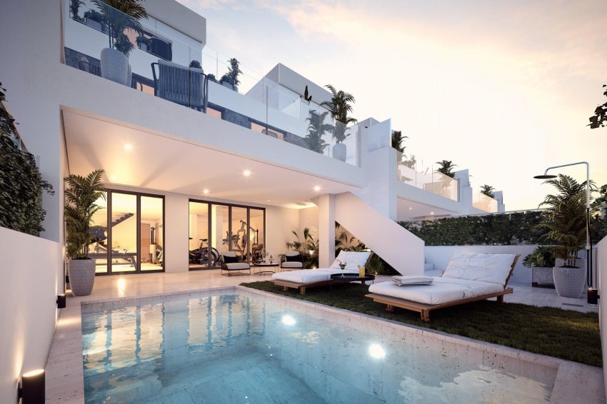 Obra nueva - Semi detached -
Los Alcázares - Serena Golf