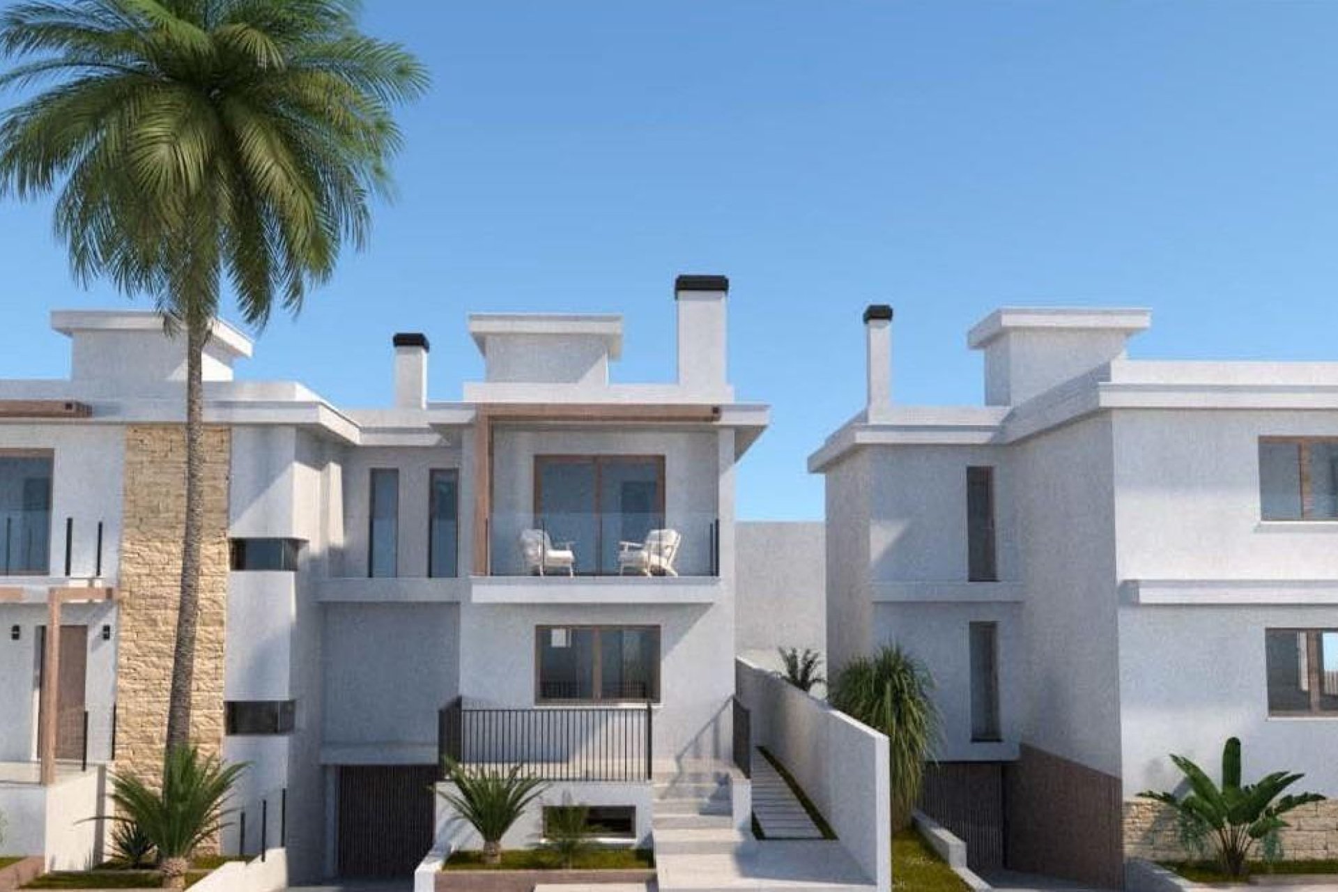 Obra nueva - Semi detached -
Los Alcázares - Torre del Rame