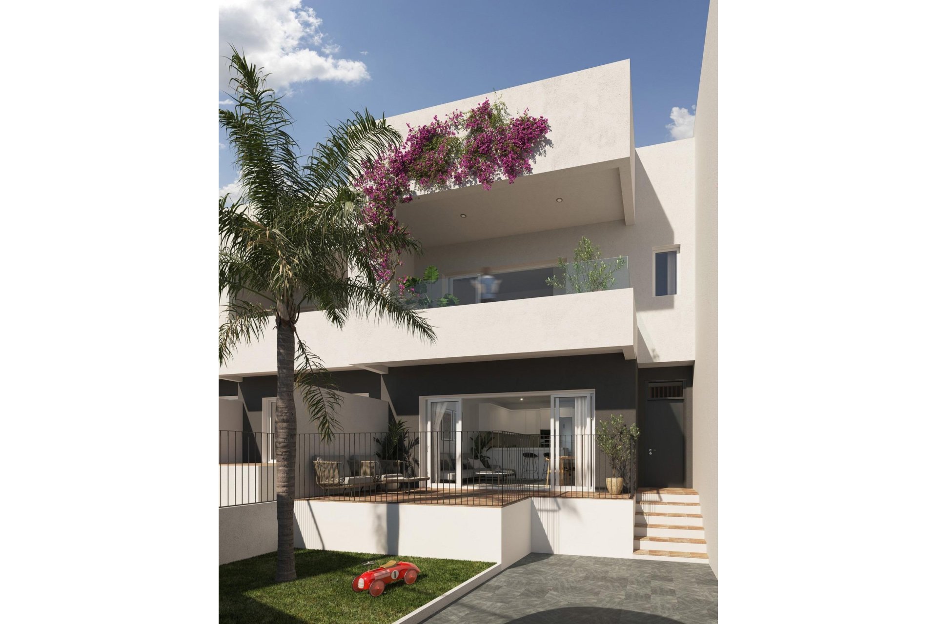 Obra nueva - Semi detached -
Monforte del Cid - Alenda Golf