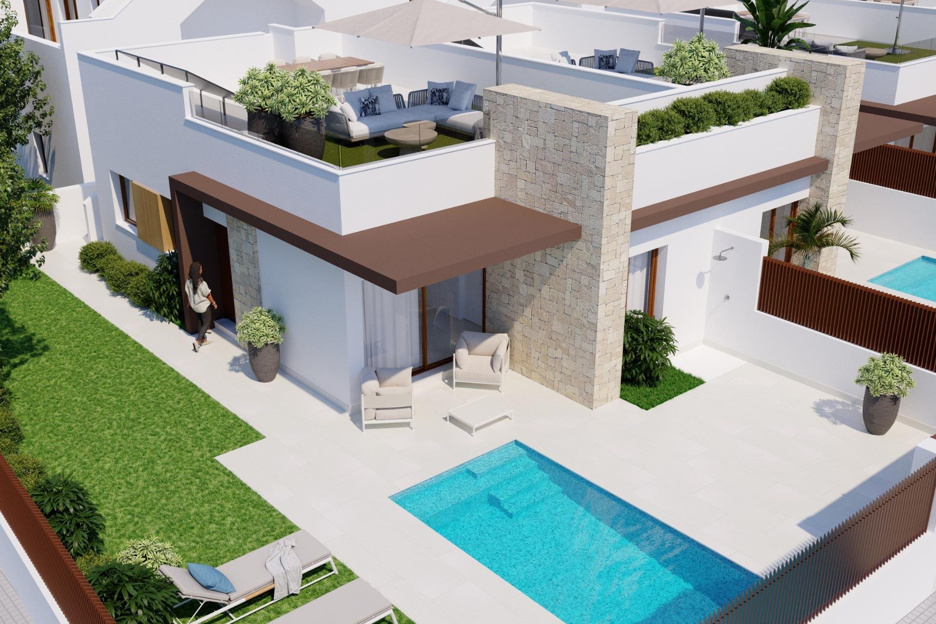 Obra nueva - Semi detached -
Orihuela - Vistabella Golf